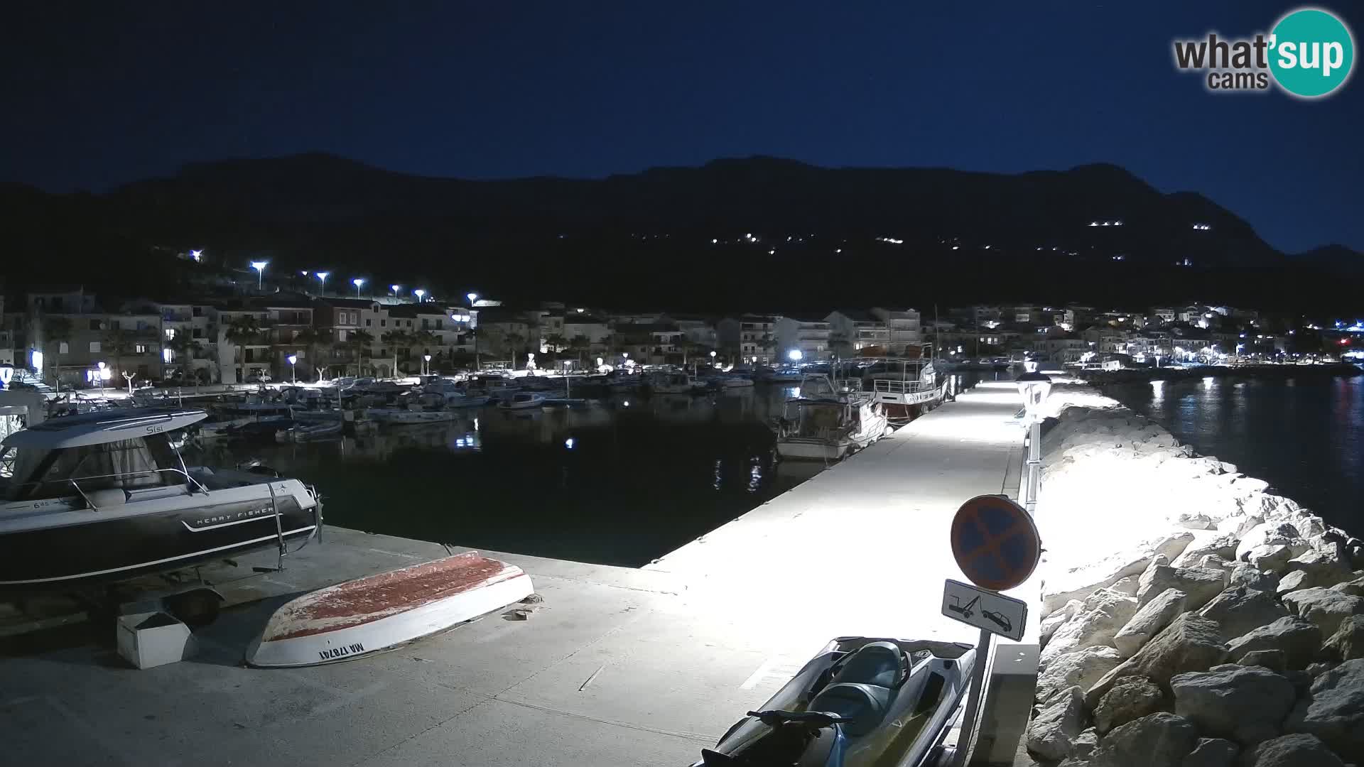 Cámara web de PODGORA Marina – Asombroso Dalmacia