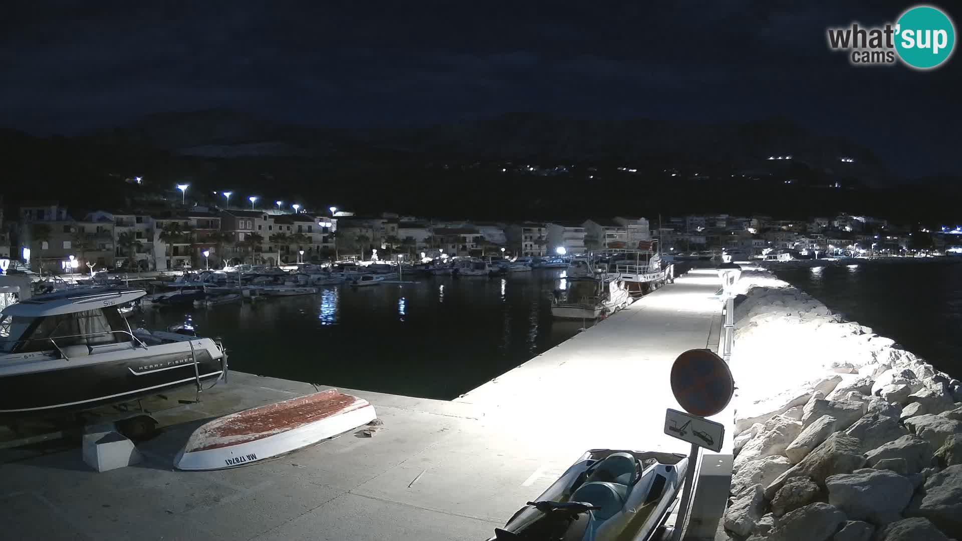 Cámara web de PODGORA Marina – Asombroso Dalmacia