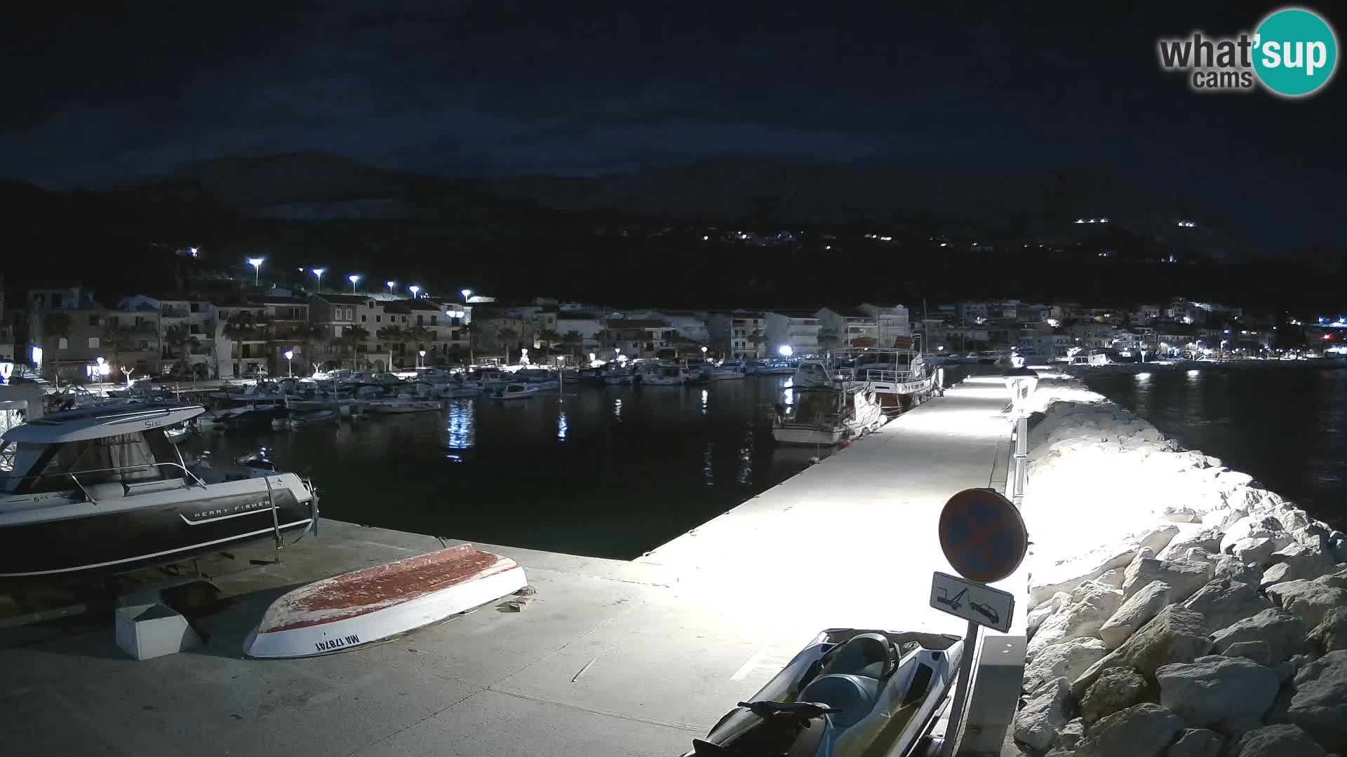 Cámara web de PODGORA Marina – Asombroso Dalmacia