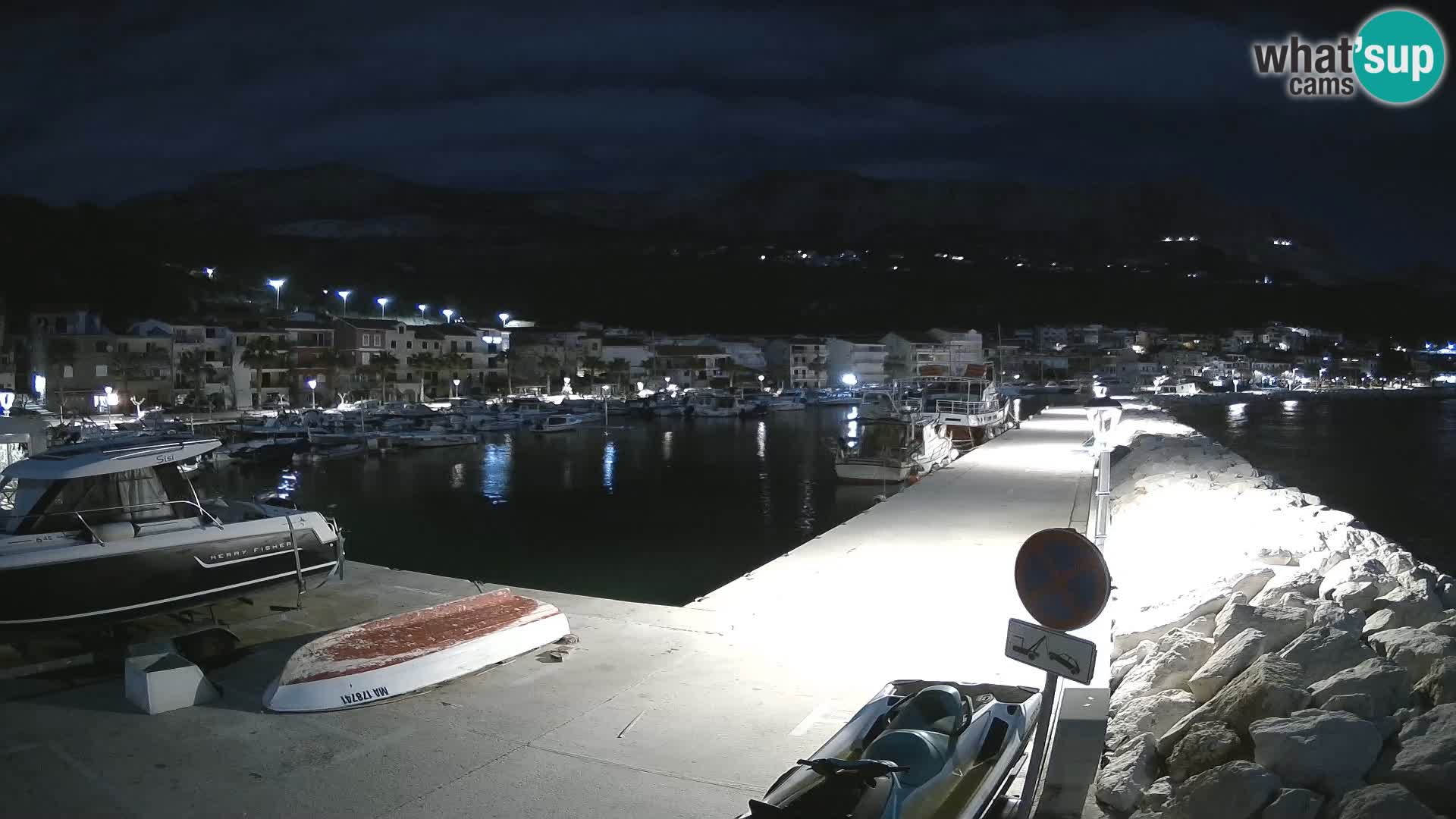 Cámara web de PODGORA Marina – Asombroso Dalmacia