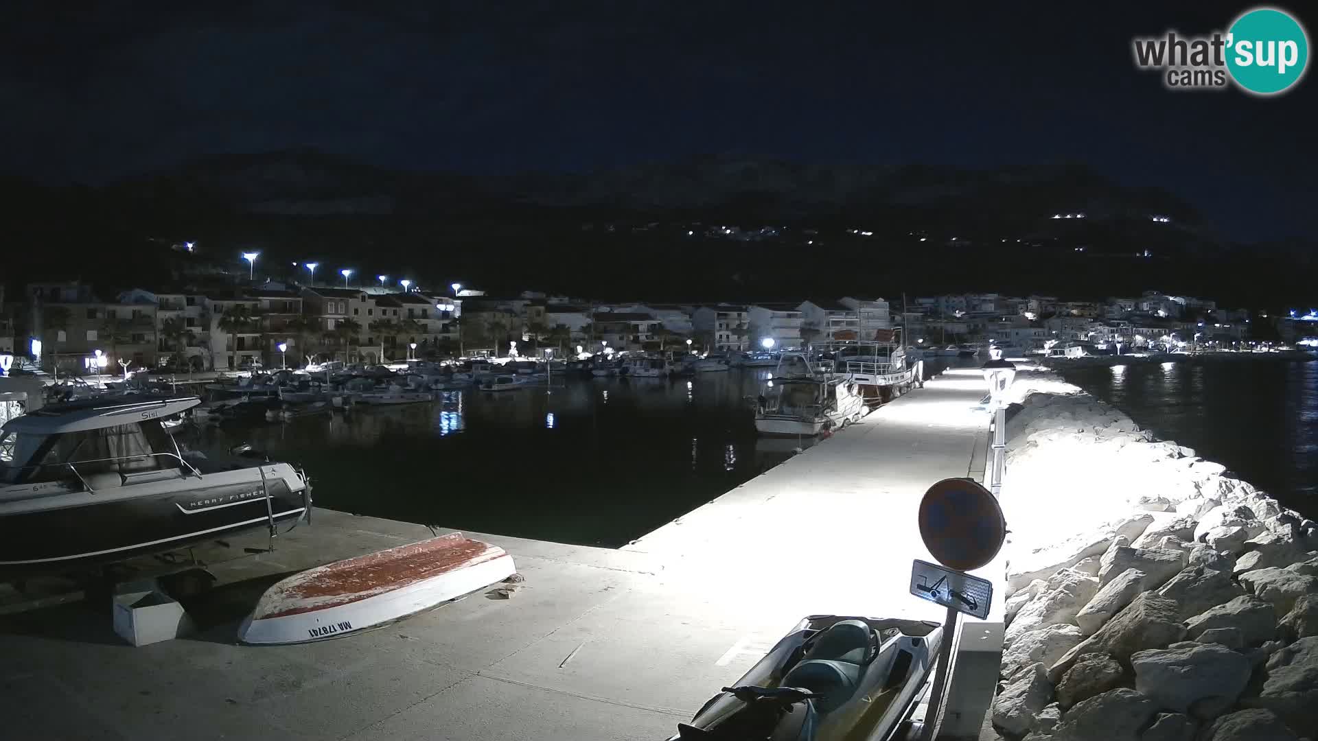 Cámara web de PODGORA Marina – Asombroso Dalmacia
