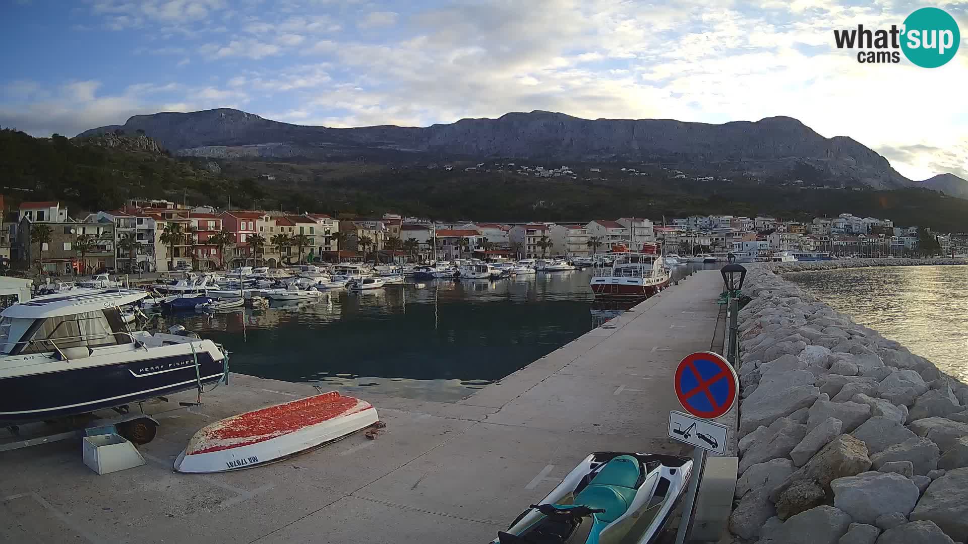 Spletna kamera Marina PODGORA – Očarljiva Dalmacija