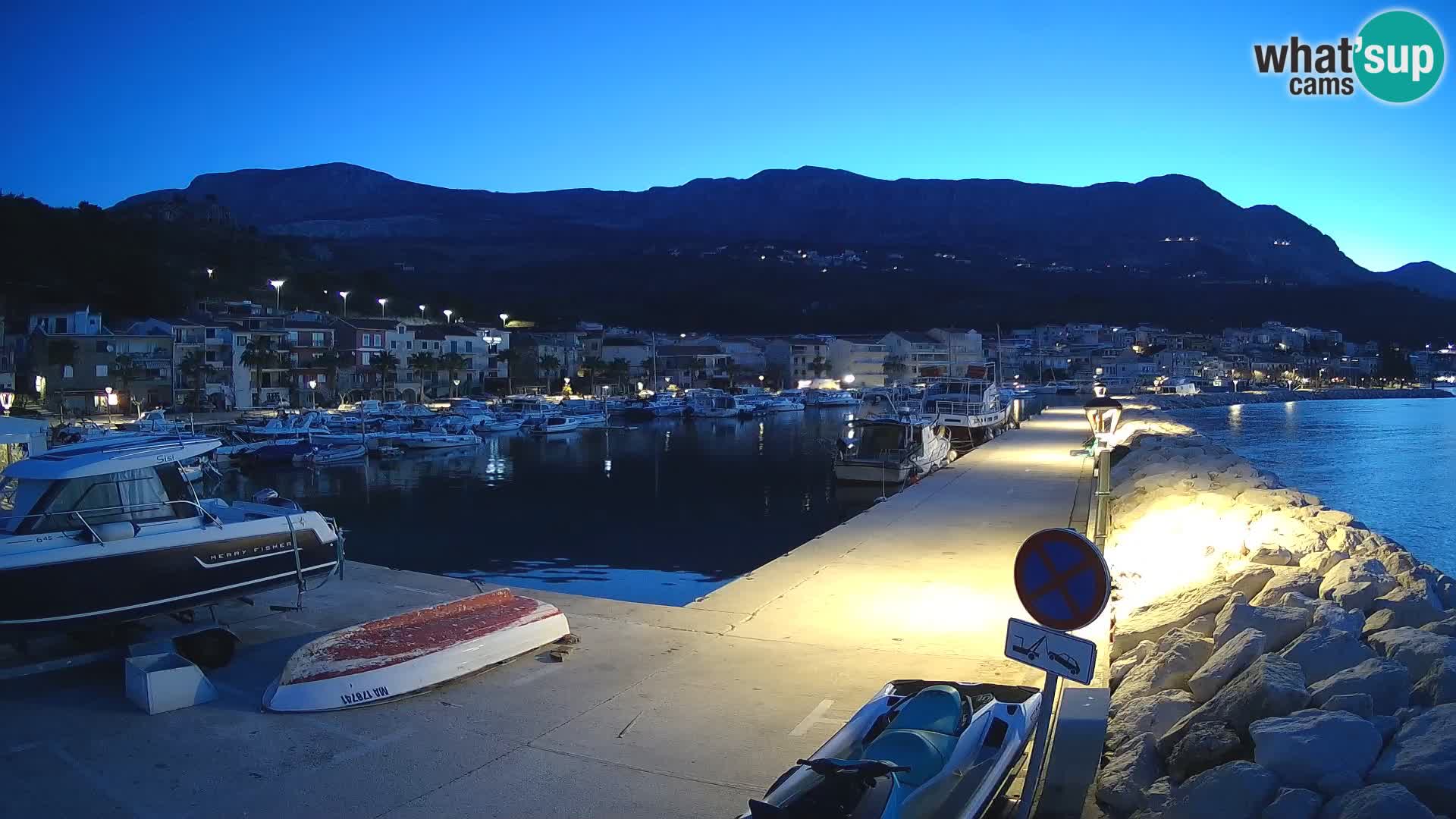 PODGORA Live Webcam Marina – Incroyable Dalmatie