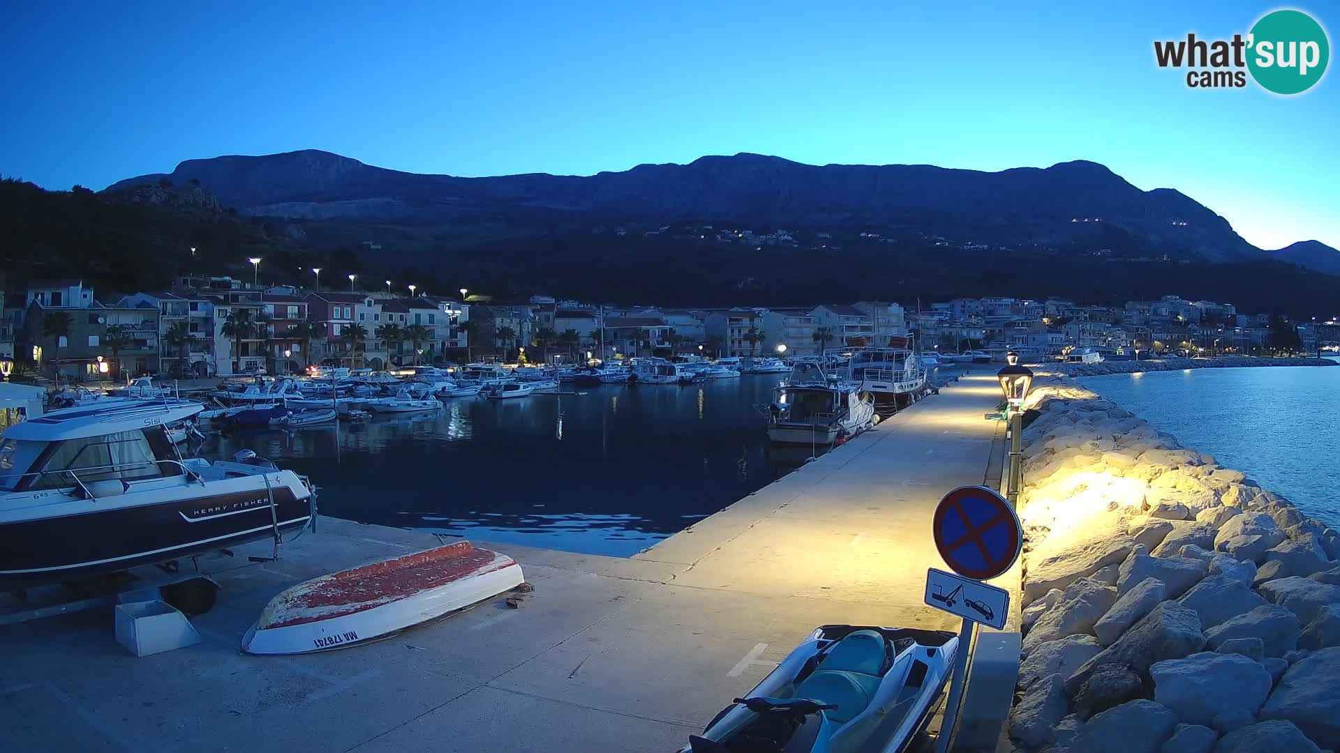 PODGORA Live Webcam Marina – Incroyable Dalmatie
