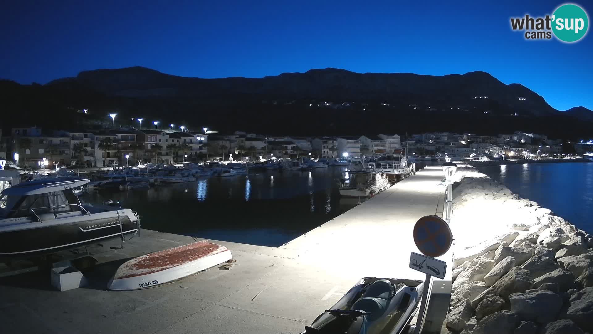 PODGORA Live Webcam Marina – Incroyable Dalmatie