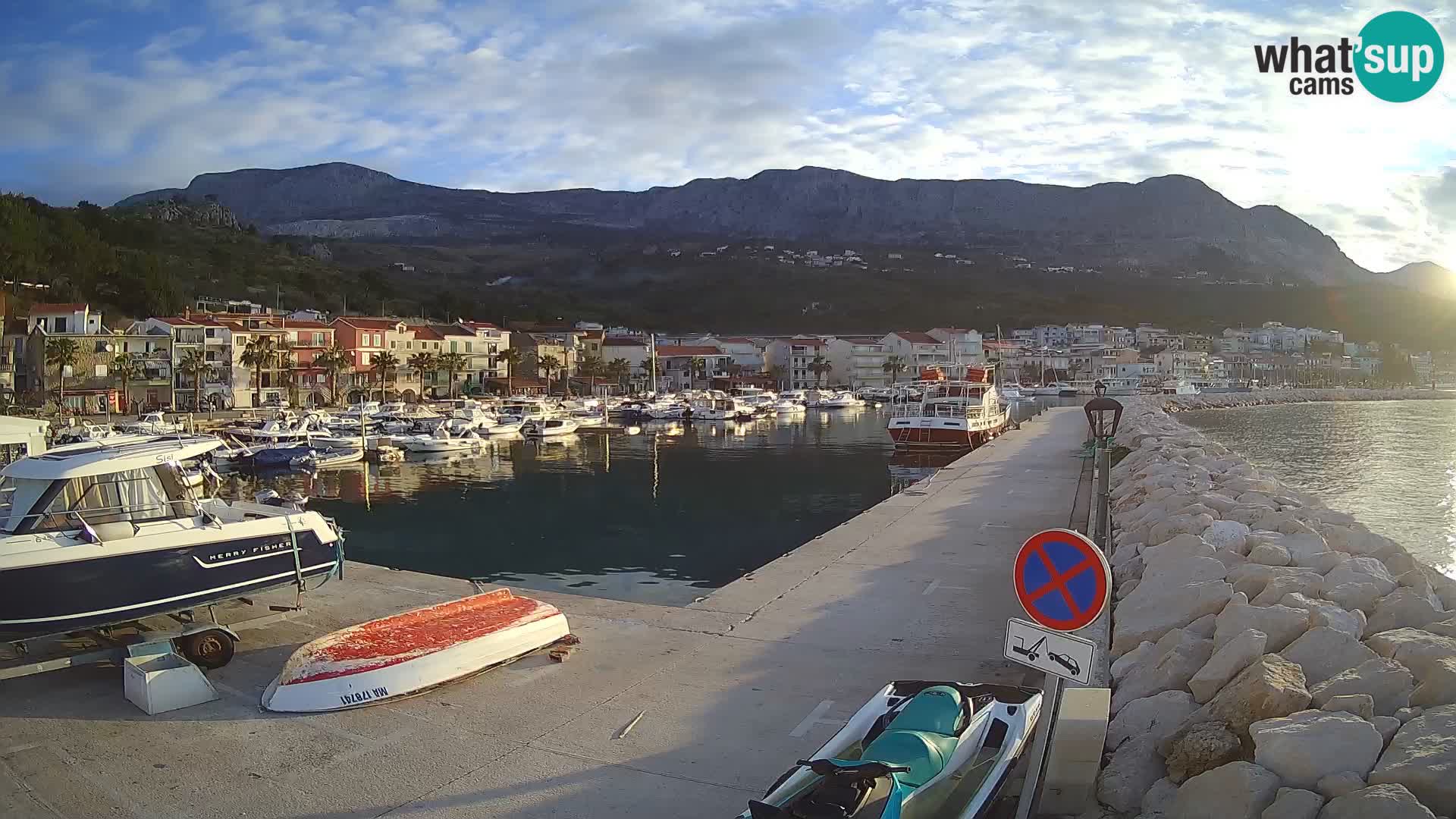 PODGORA Live Webcam Marina – Incroyable Dalmatie
