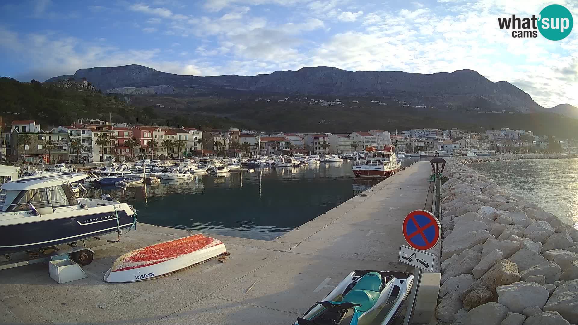 Spletna kamera Marina PODGORA – Očarljiva Dalmacija