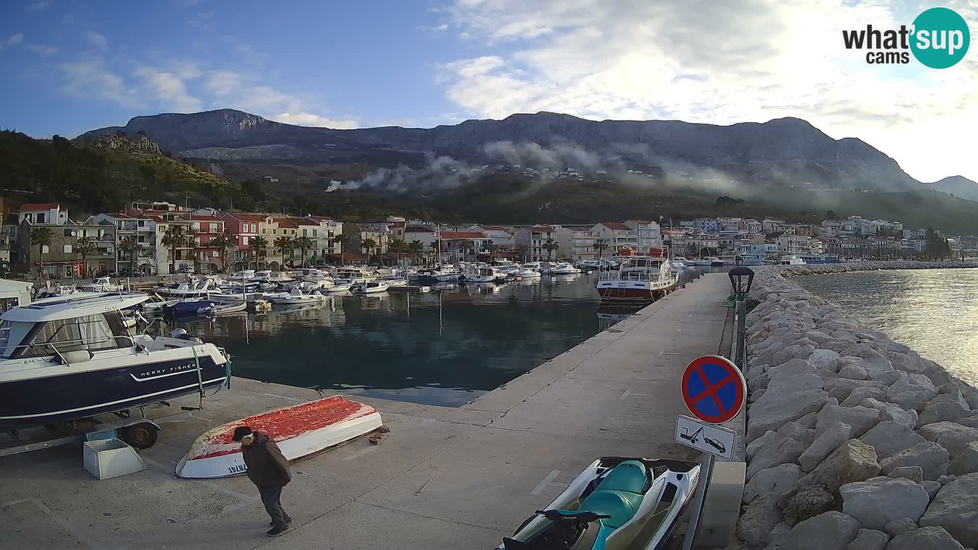 PODGORA Live Webcam Marina – Incroyable Dalmatie