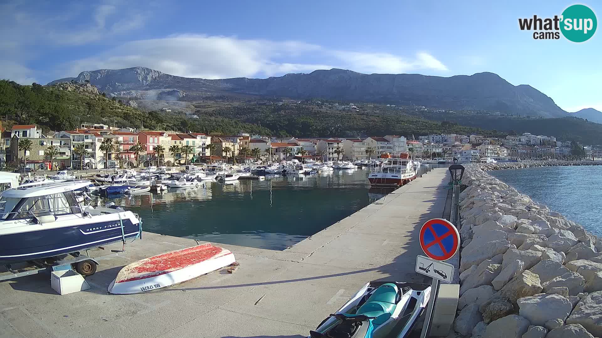 PODGORA Live Webcam Marina – Incroyable Dalmatie