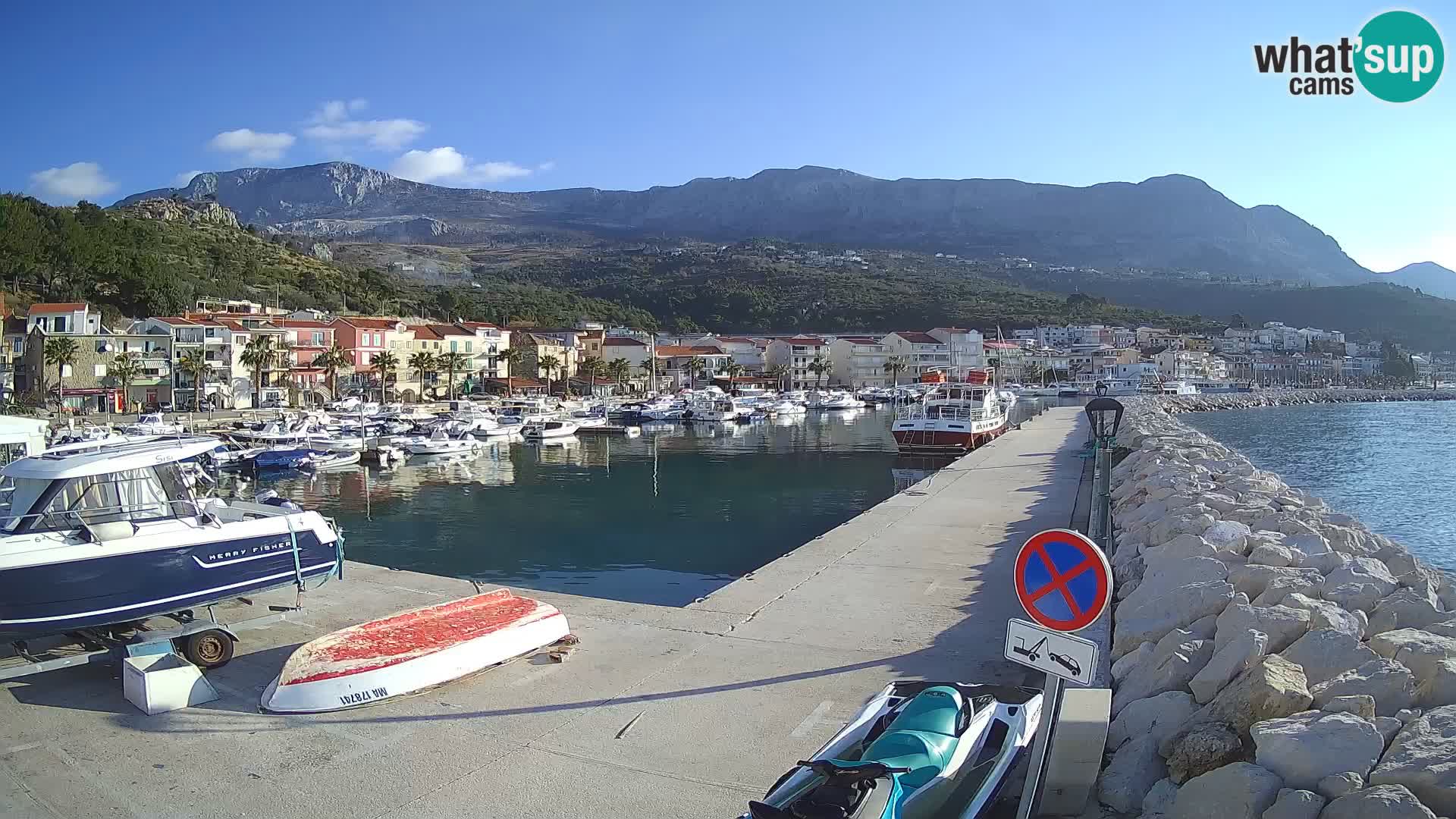 Webcam Marina di PODGORA – l’incredibile Dalmazia