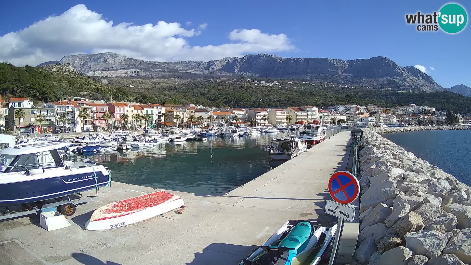 Spletna kamera Marina PODGORA – Očarljiva Dalmacija