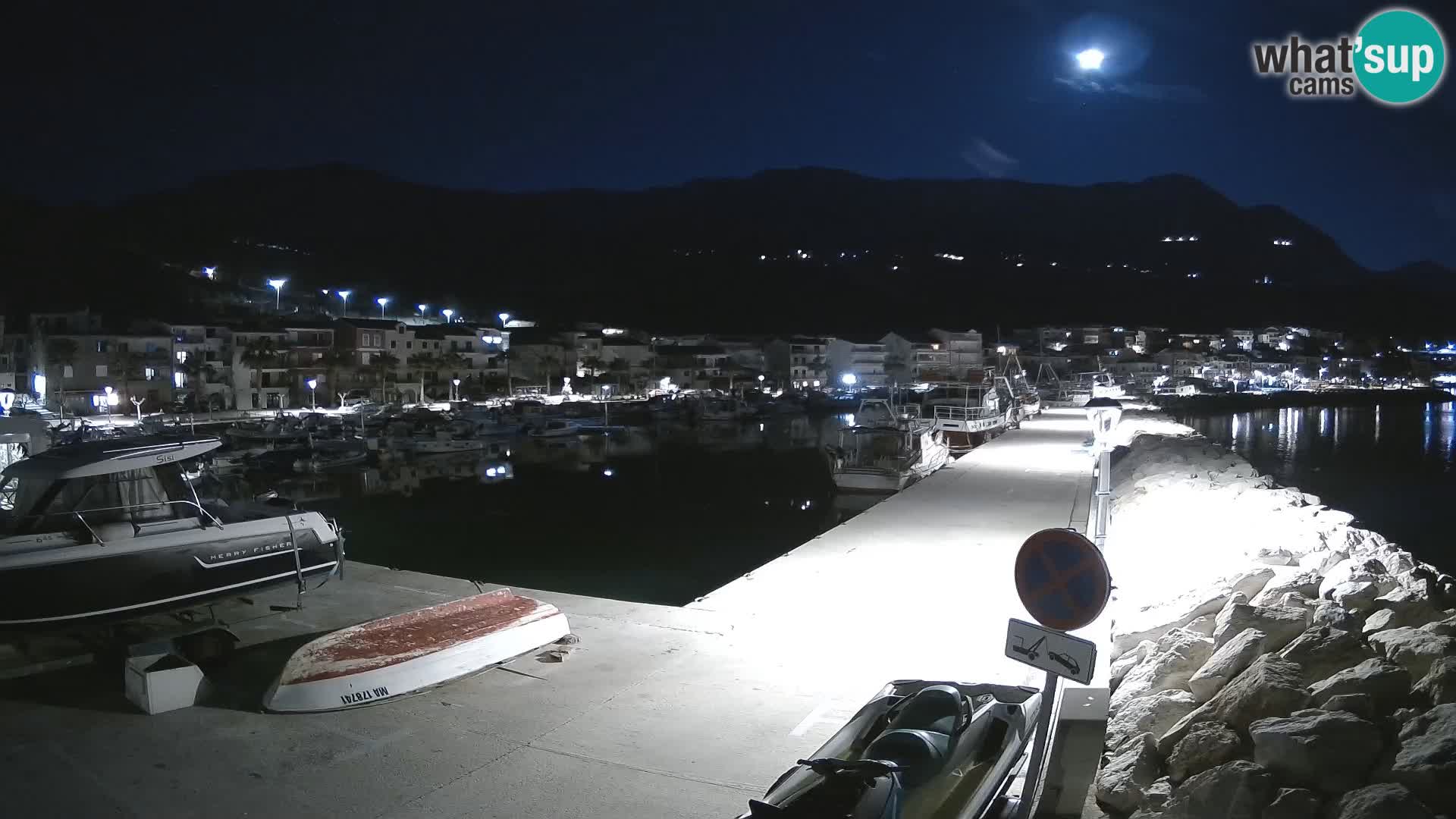 PODGORA Live Webcam Marina – Incroyable Dalmatie