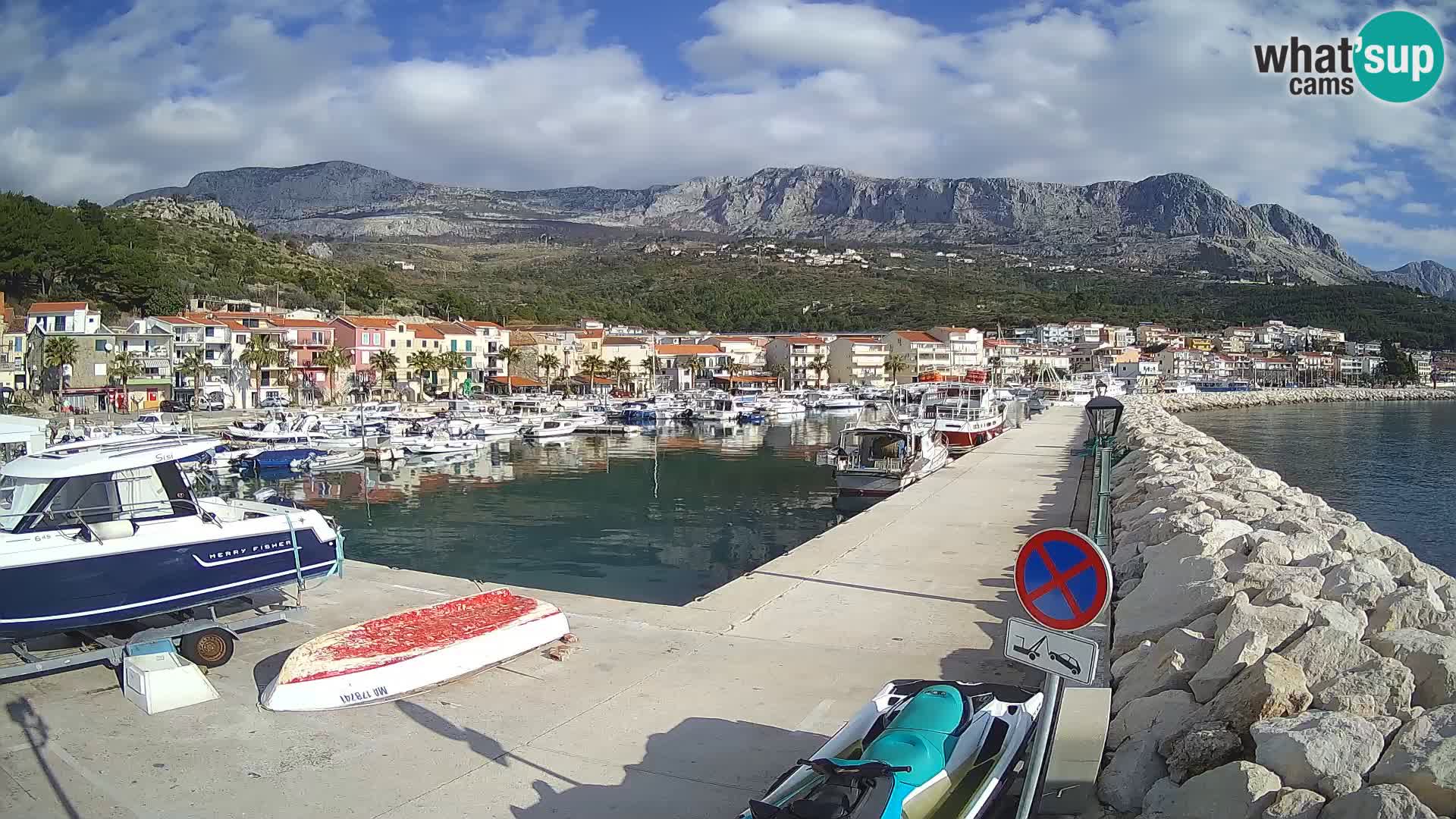 Spletna kamera Marina PODGORA – Očarljiva Dalmacija