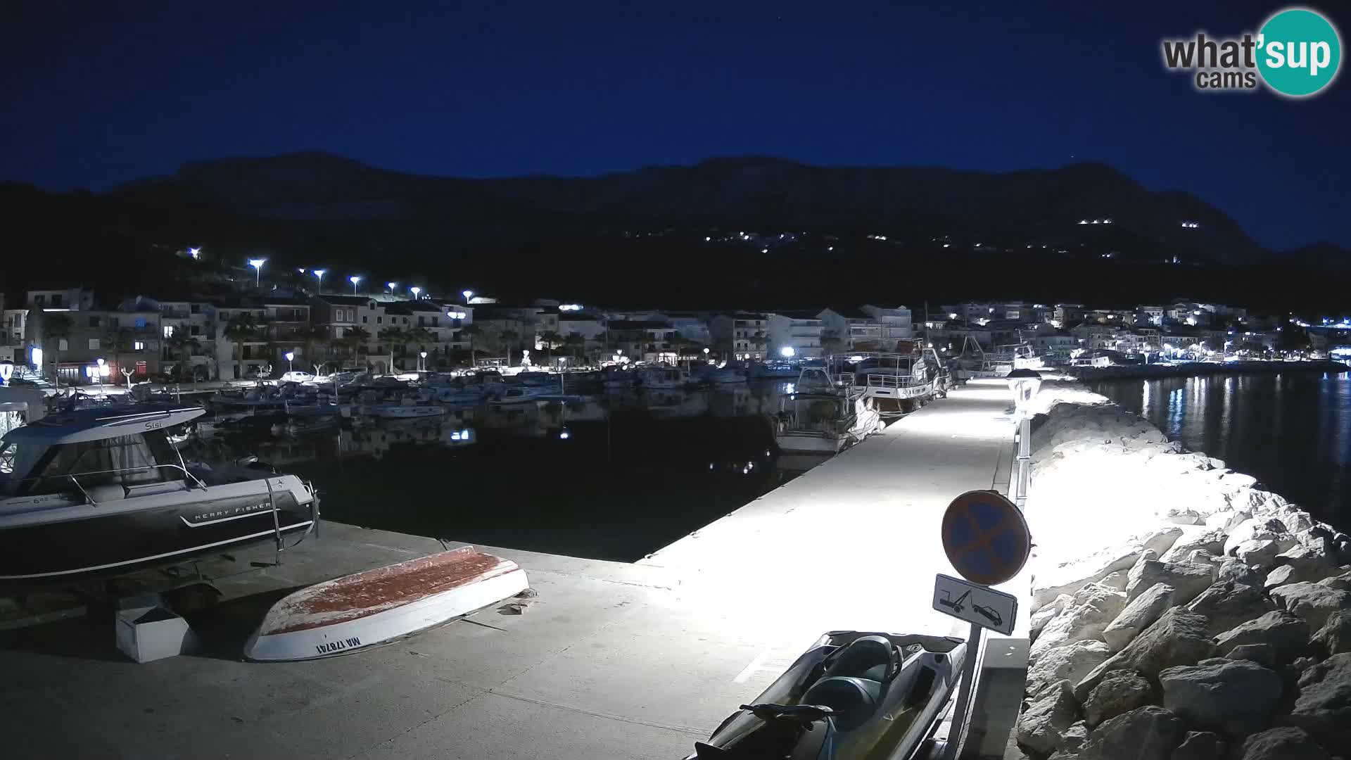 PODGORA Live Webcam Marina – Incroyable Dalmatie