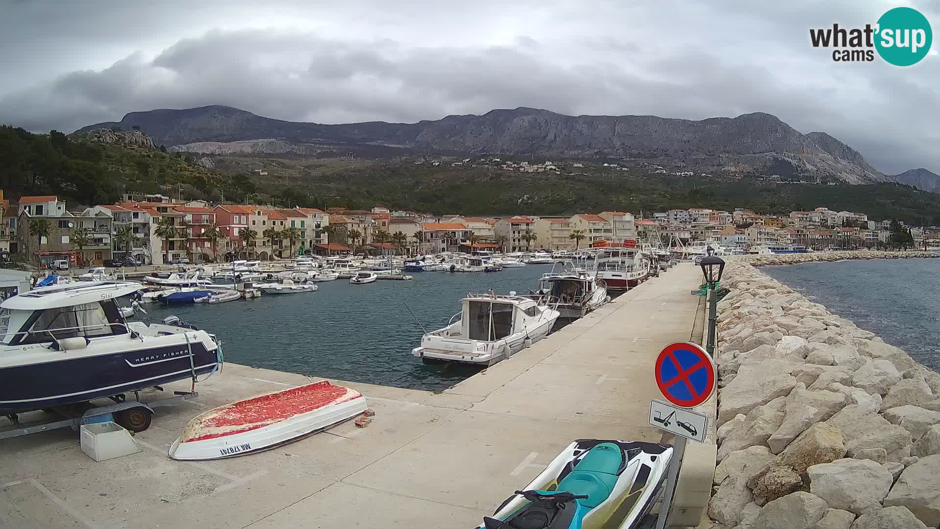 PODGORA Live Webcam Marina – Incroyable Dalmatie