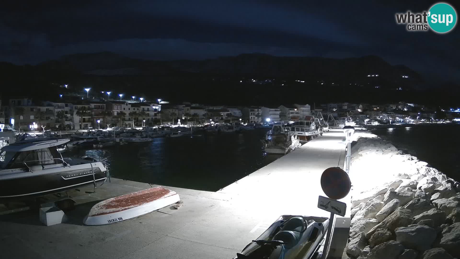 Cámara web de PODGORA Marina – Asombroso Dalmacia