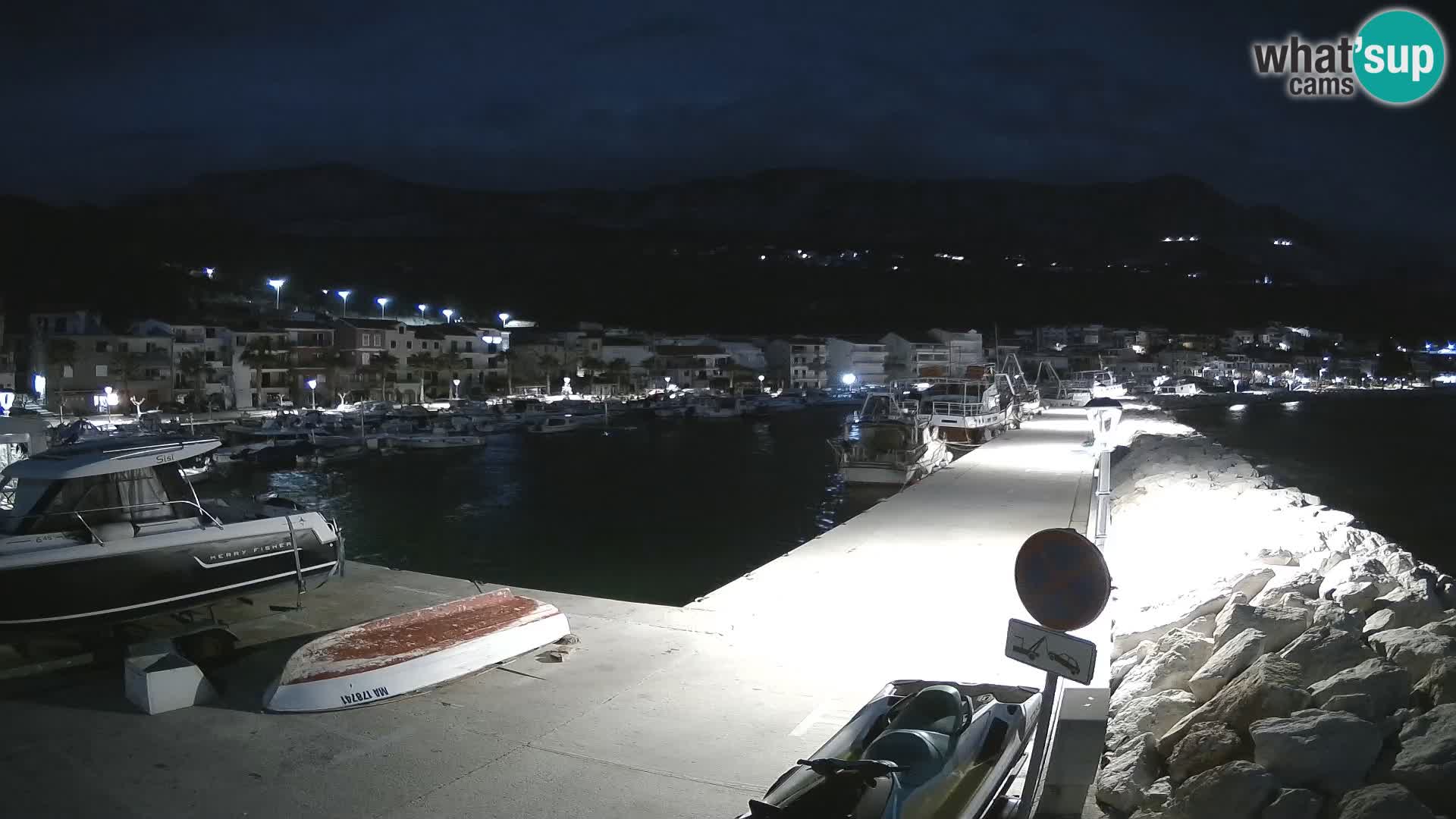 Cámara web de PODGORA Marina – Asombroso Dalmacia