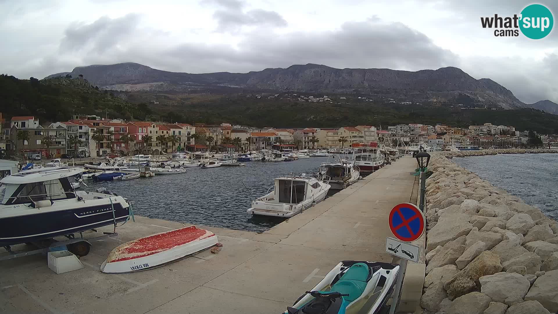 Cámara web de PODGORA Marina – Asombroso Dalmacia