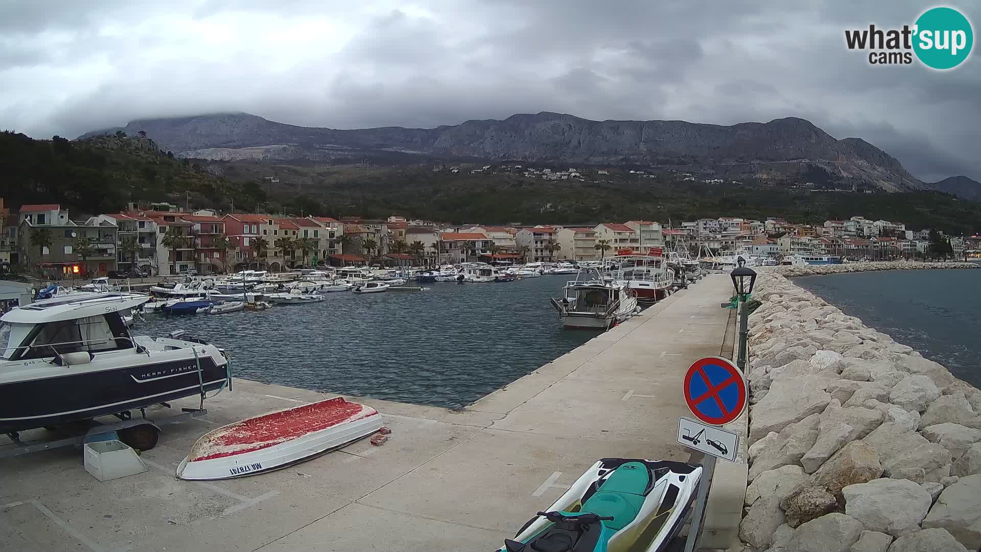 PODGORA Live Webcam Marina – Incroyable Dalmatie