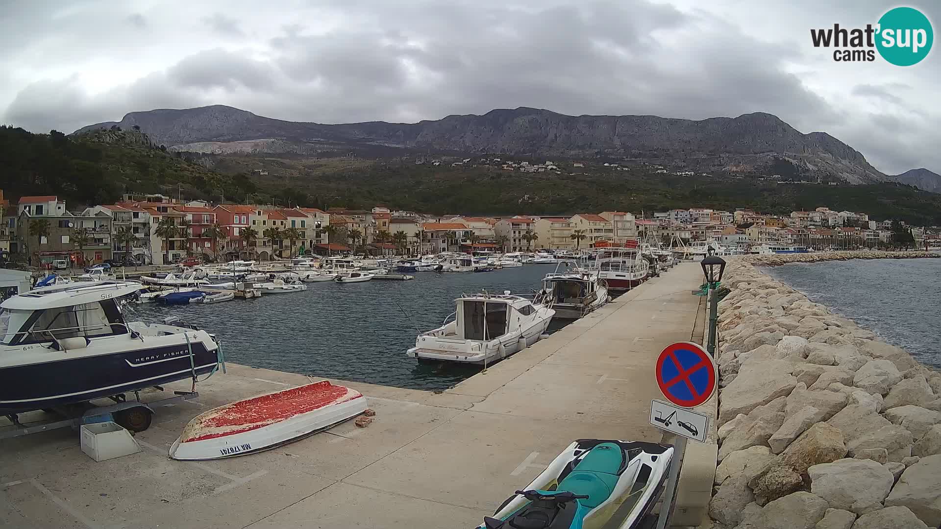 PODGORA Live Webcam Marina – Incroyable Dalmatie