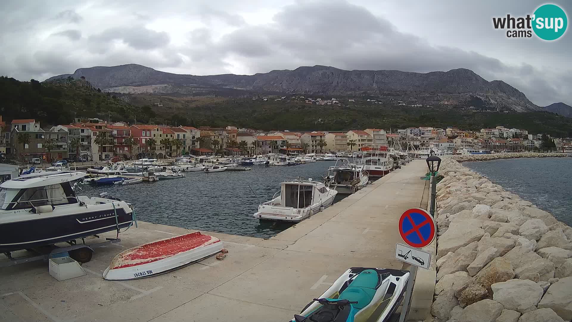 PODGORA Live Webcam Marina – Incroyable Dalmatie
