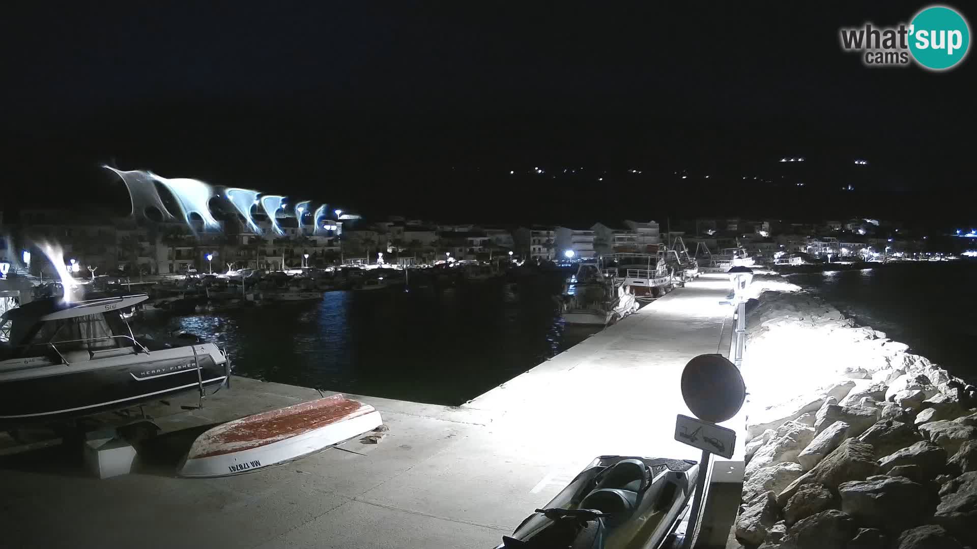 Cámara web de PODGORA Marina – Asombroso Dalmacia