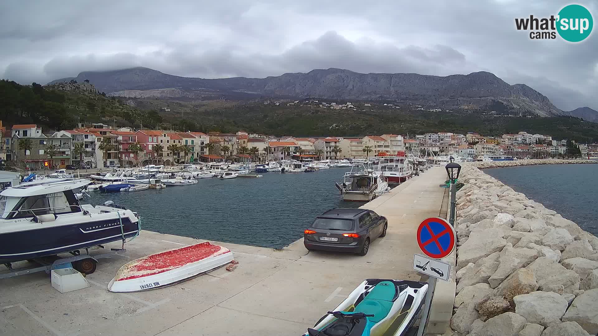 PODGORA Live Webcam Marina – Incroyable Dalmatie