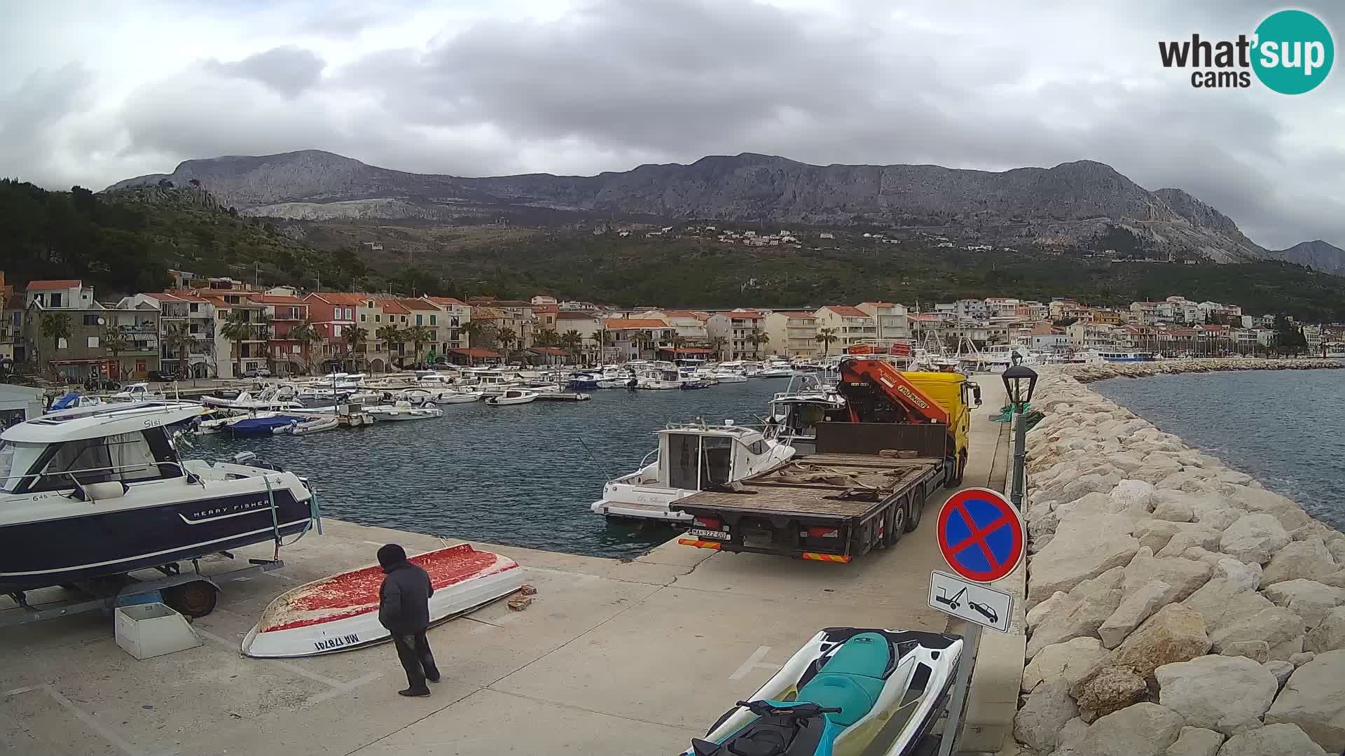 PODGORA Live Webcam Marina – Incroyable Dalmatie