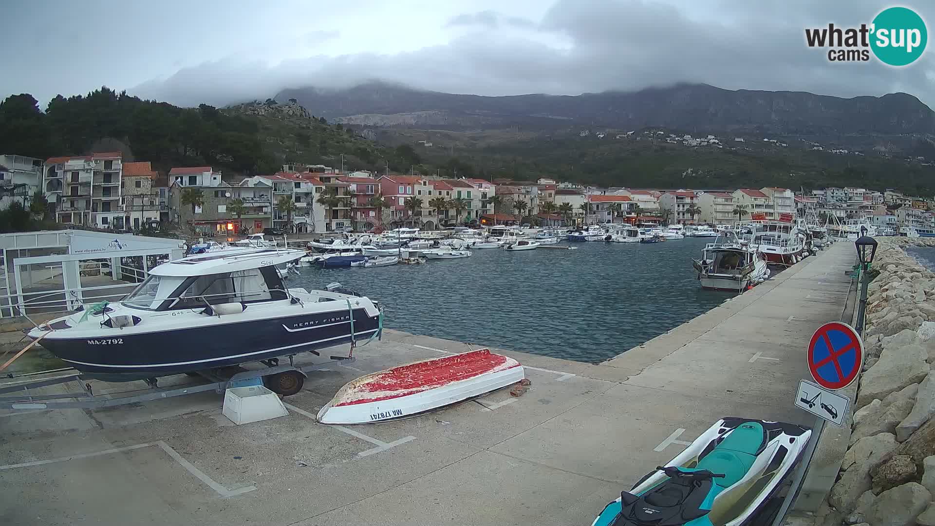 PODGORA Live Webcam Marina – Incroyable Dalmatie