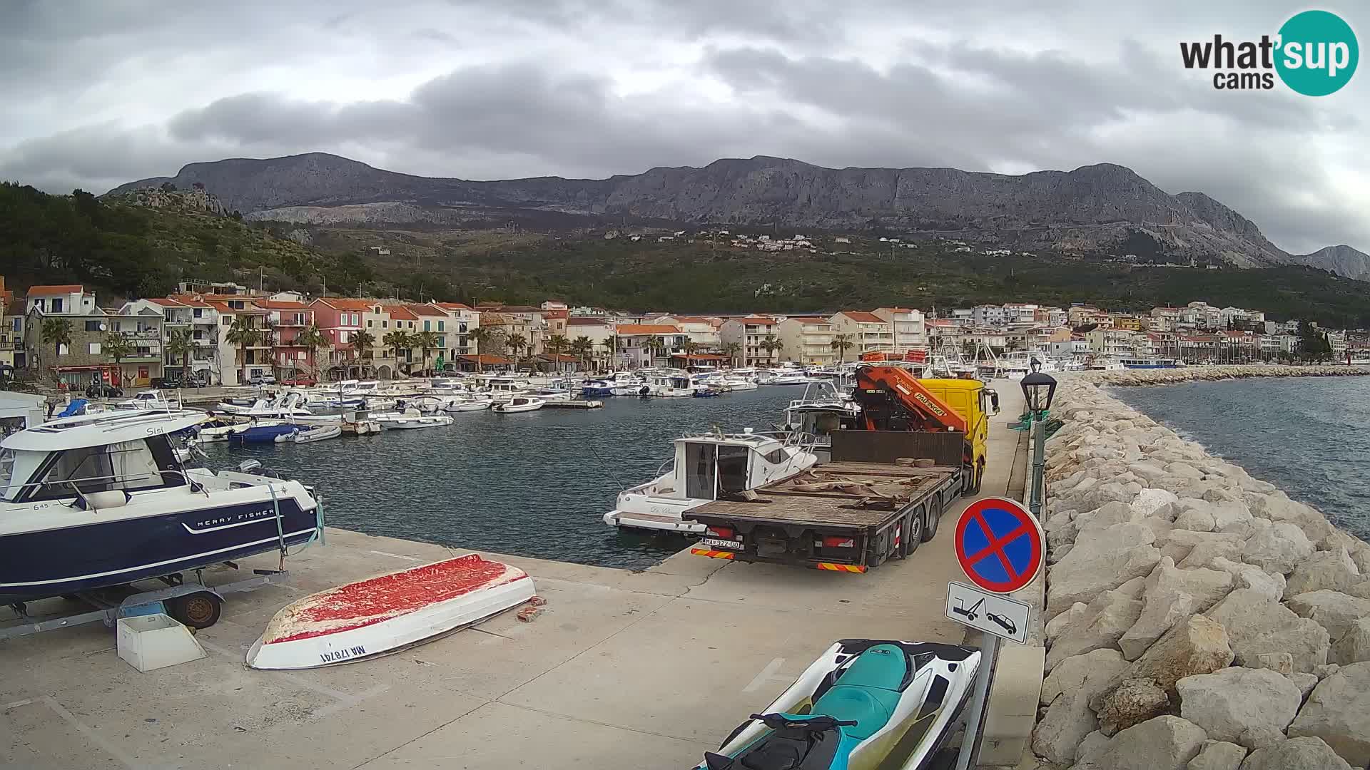 PODGORA Live Webcam Marina – Incroyable Dalmatie