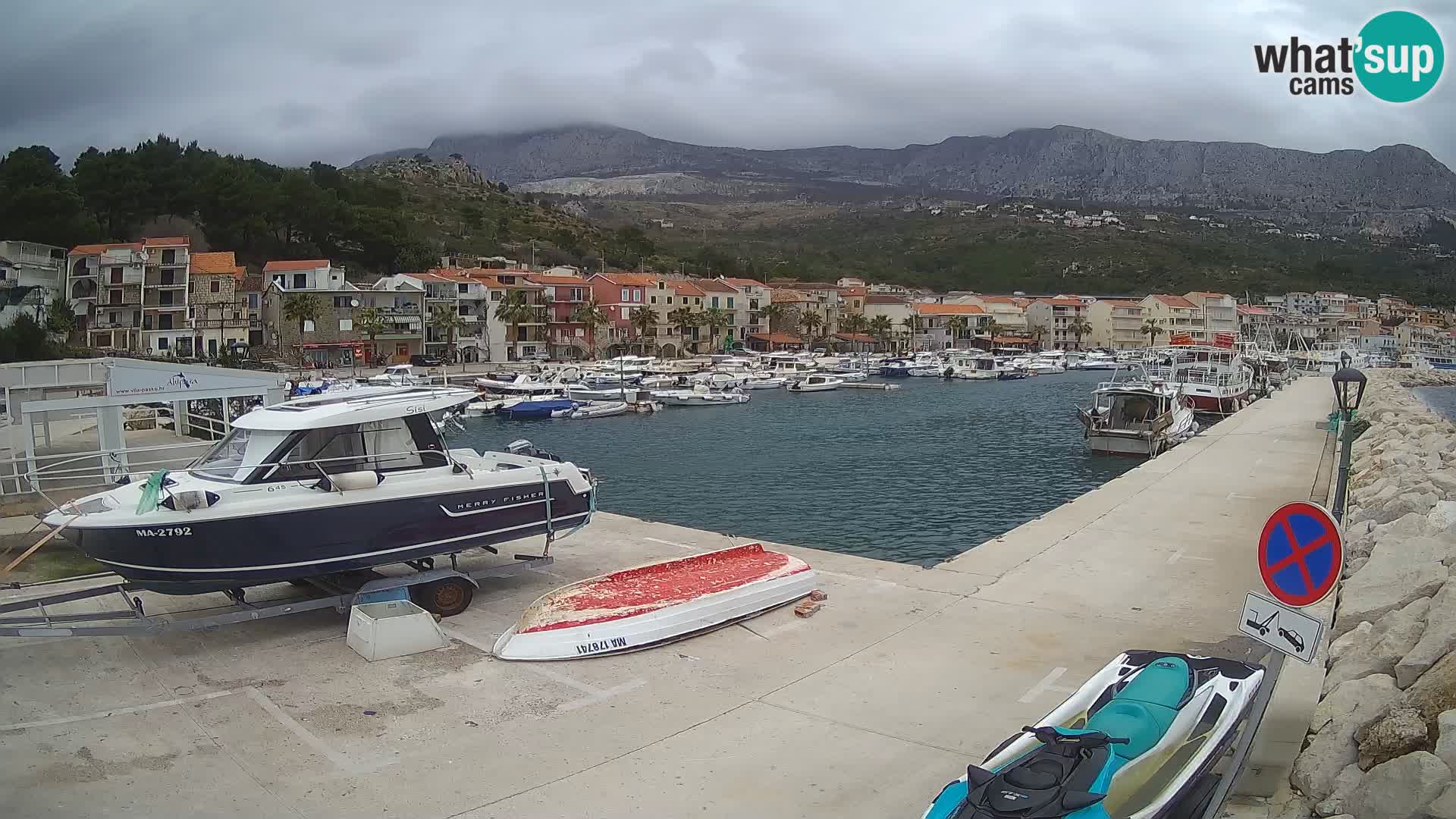 Spletna kamera Marina PODGORA – Očarljiva Dalmacija