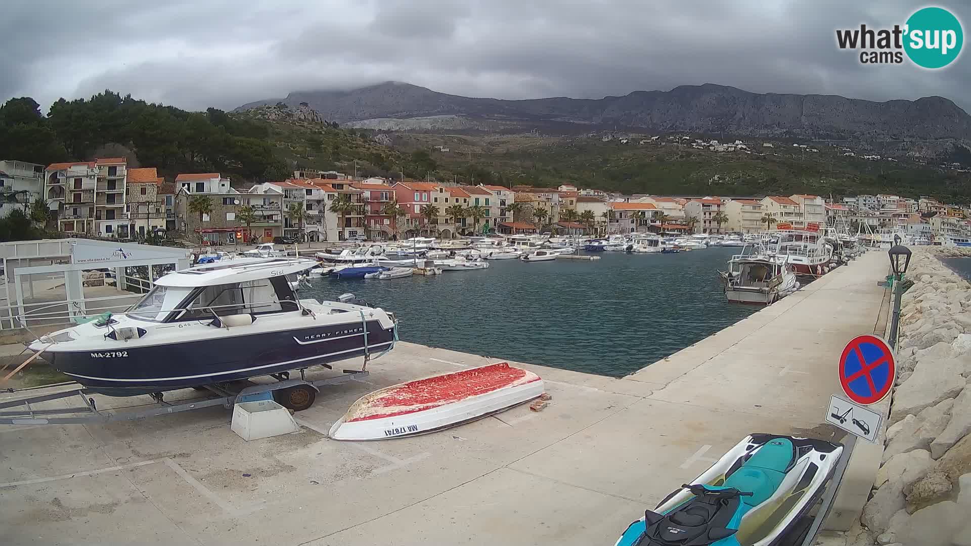 PODGORA Live Webcam Marina – Incroyable Dalmatie