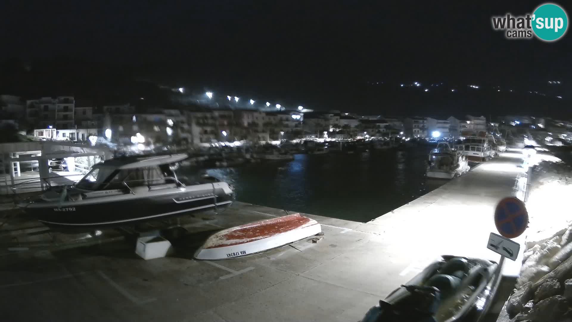 Cámara web de PODGORA Marina – Asombroso Dalmacia