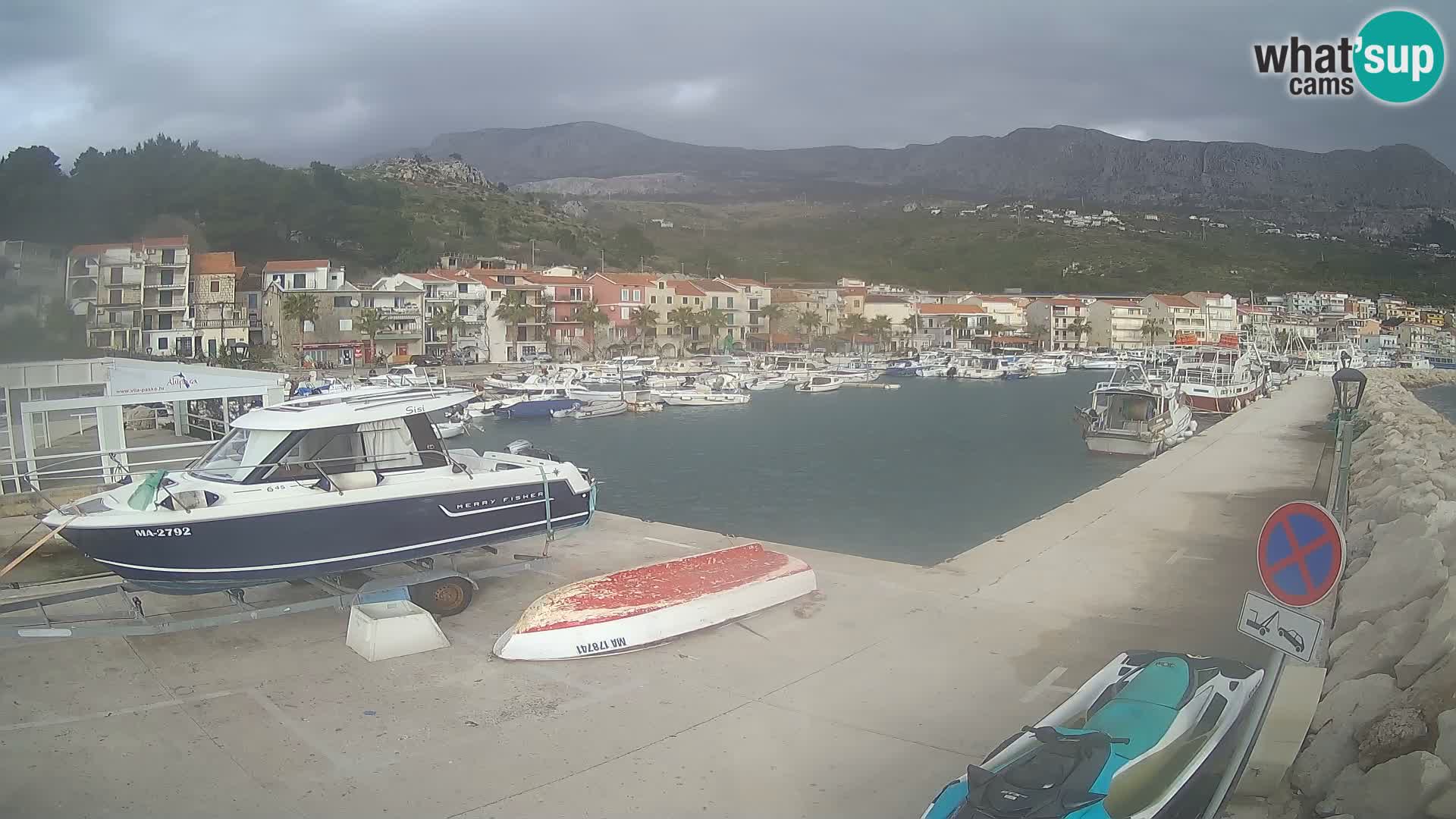 PODGORA Live Webcam Marina – Incroyable Dalmatie