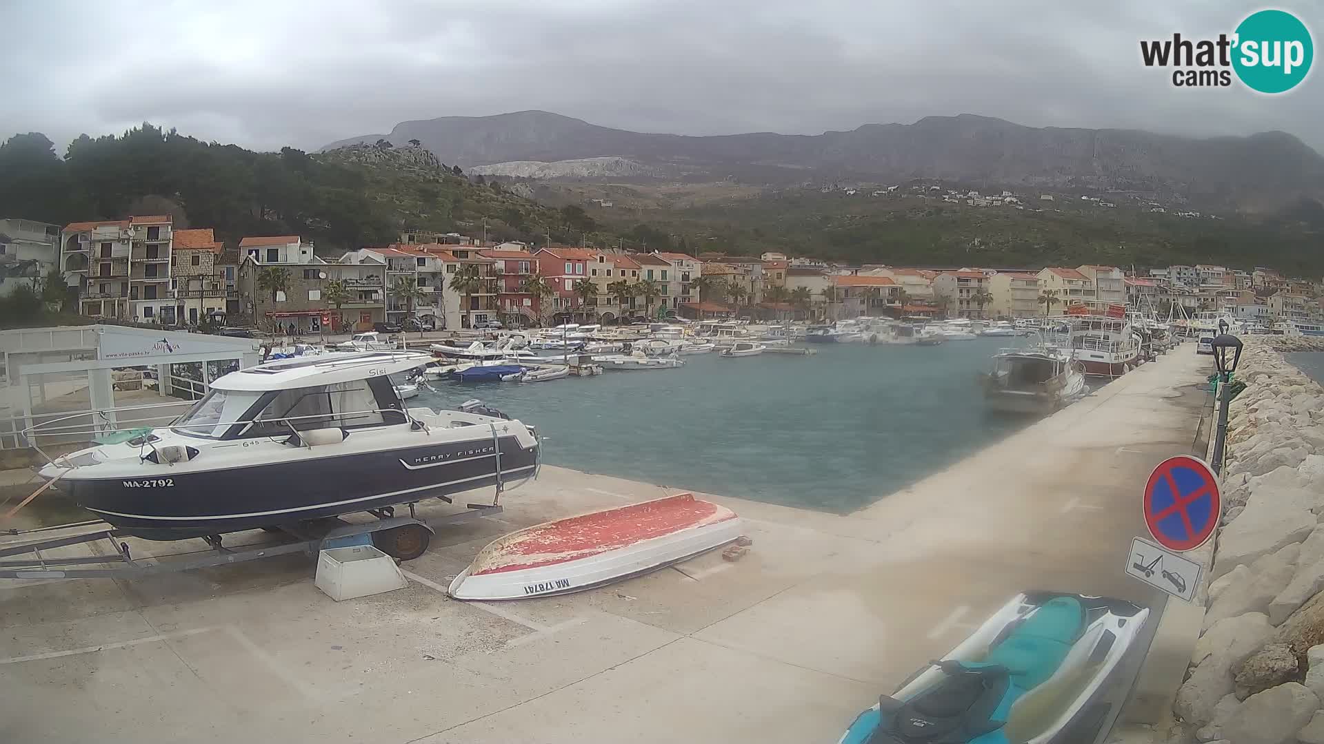 PODGORA Live Webcam Marina – Incroyable Dalmatie