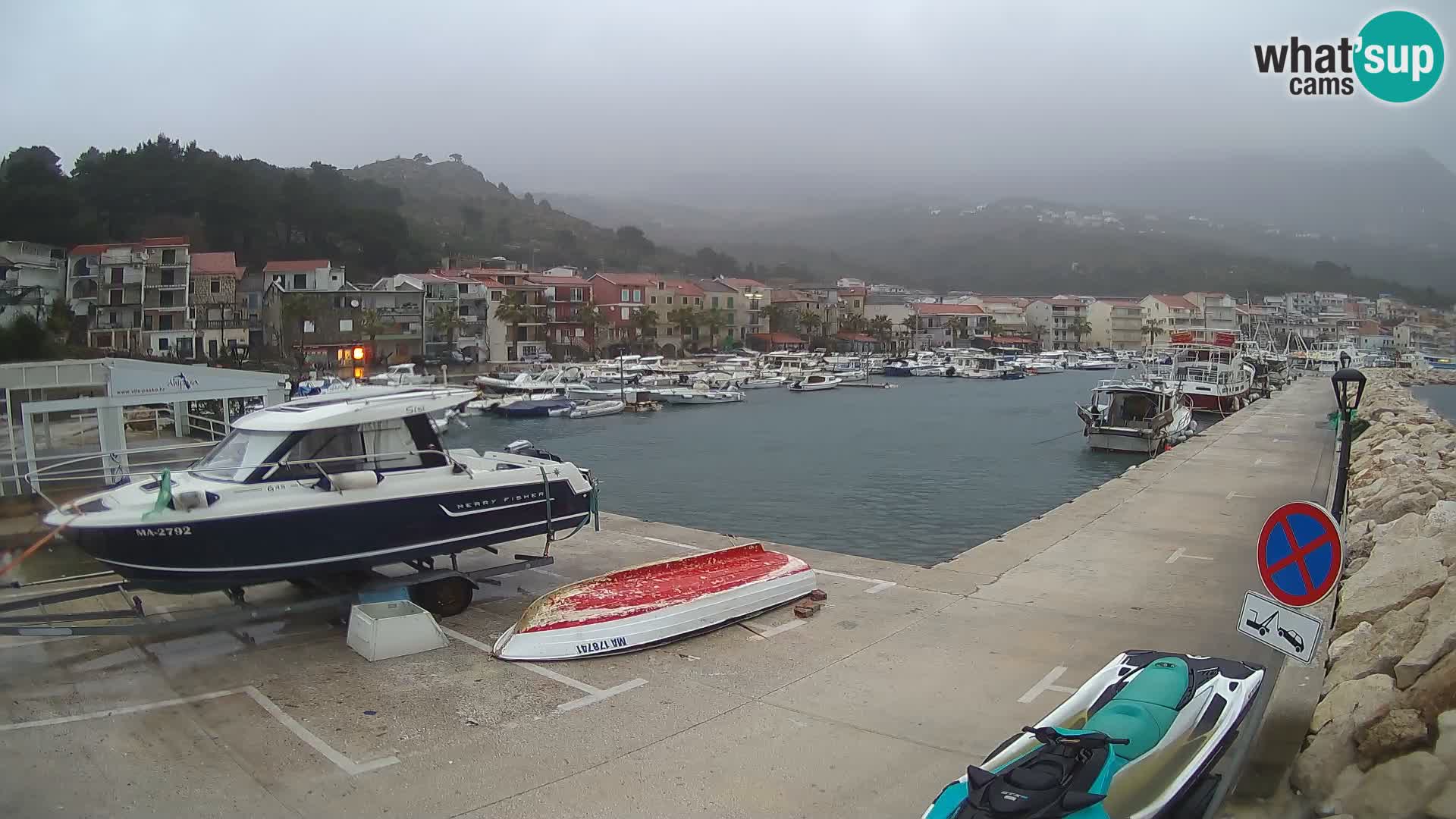 PODGORA Live Webcam Marina – Incroyable Dalmatie