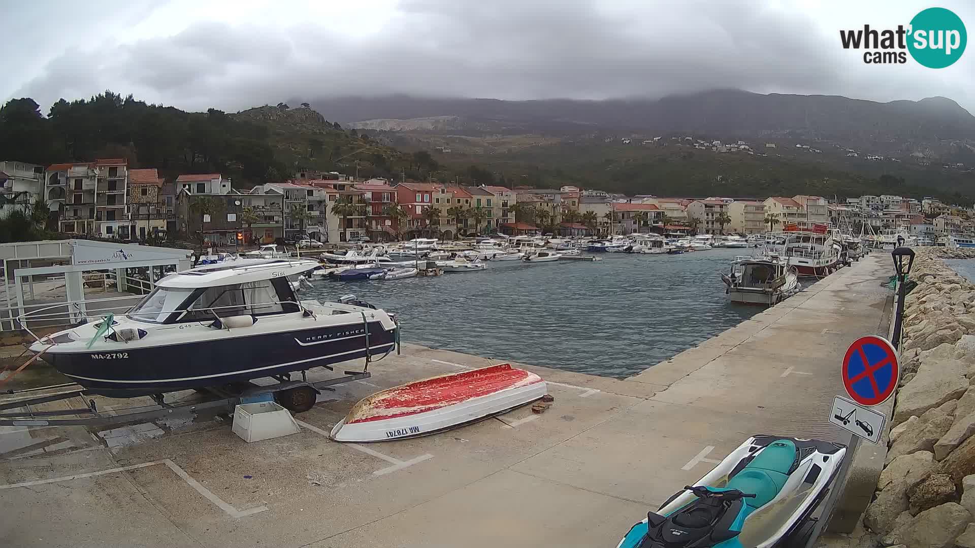 PODGORA Live Webcam Marina – Incroyable Dalmatie