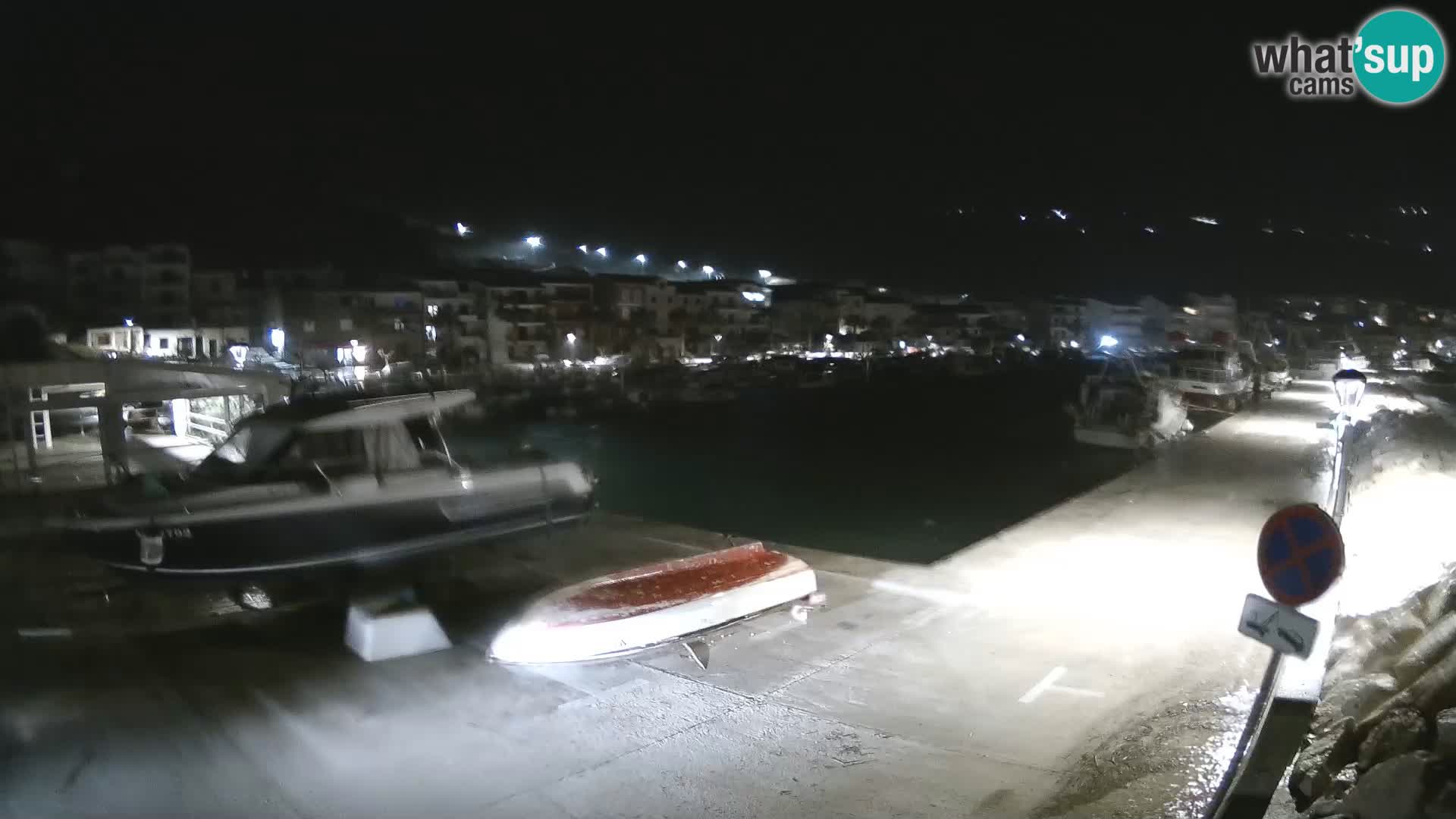 Cámara web de PODGORA Marina – Asombroso Dalmacia