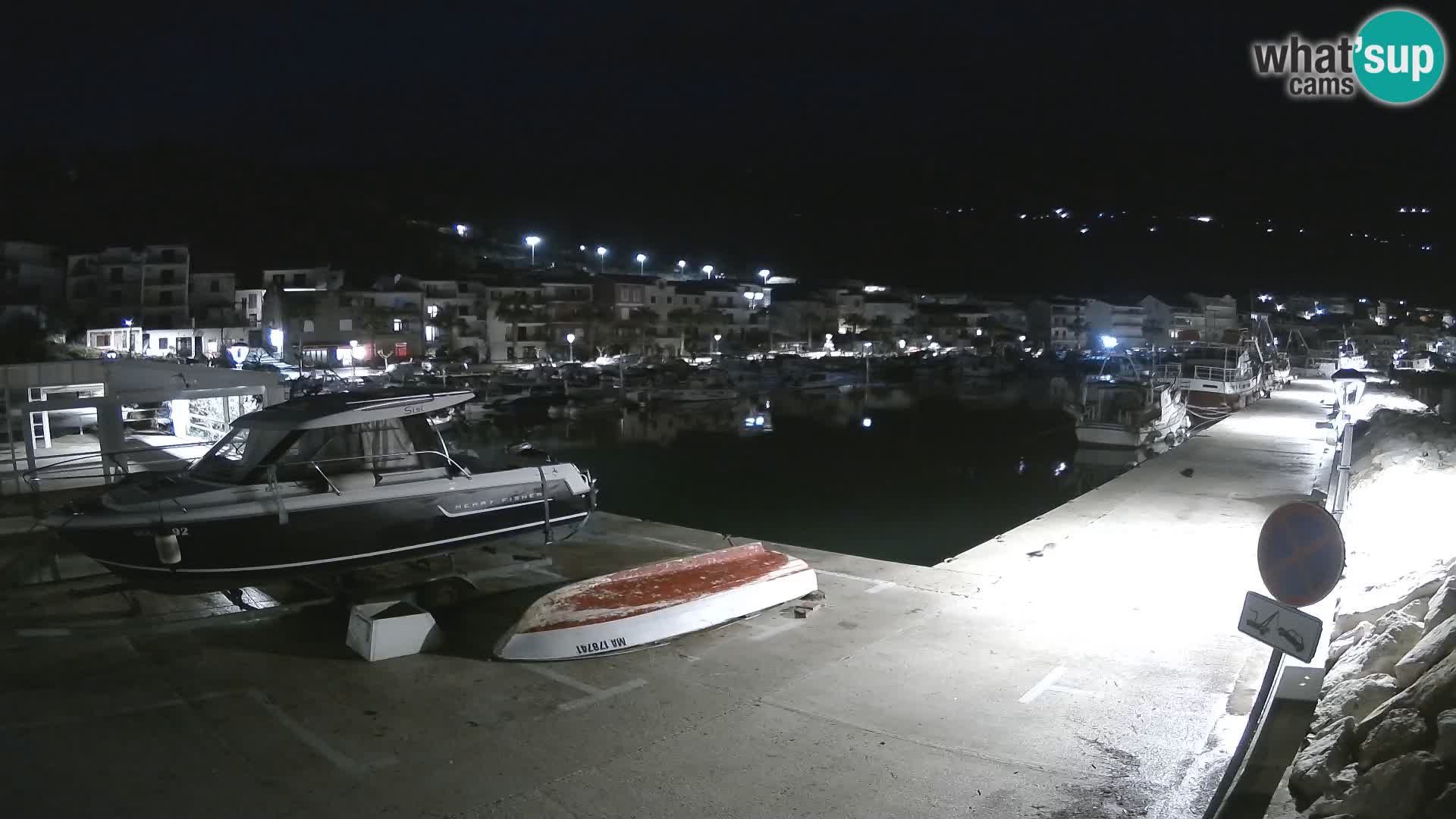 Cámara web de PODGORA Marina – Asombroso Dalmacia