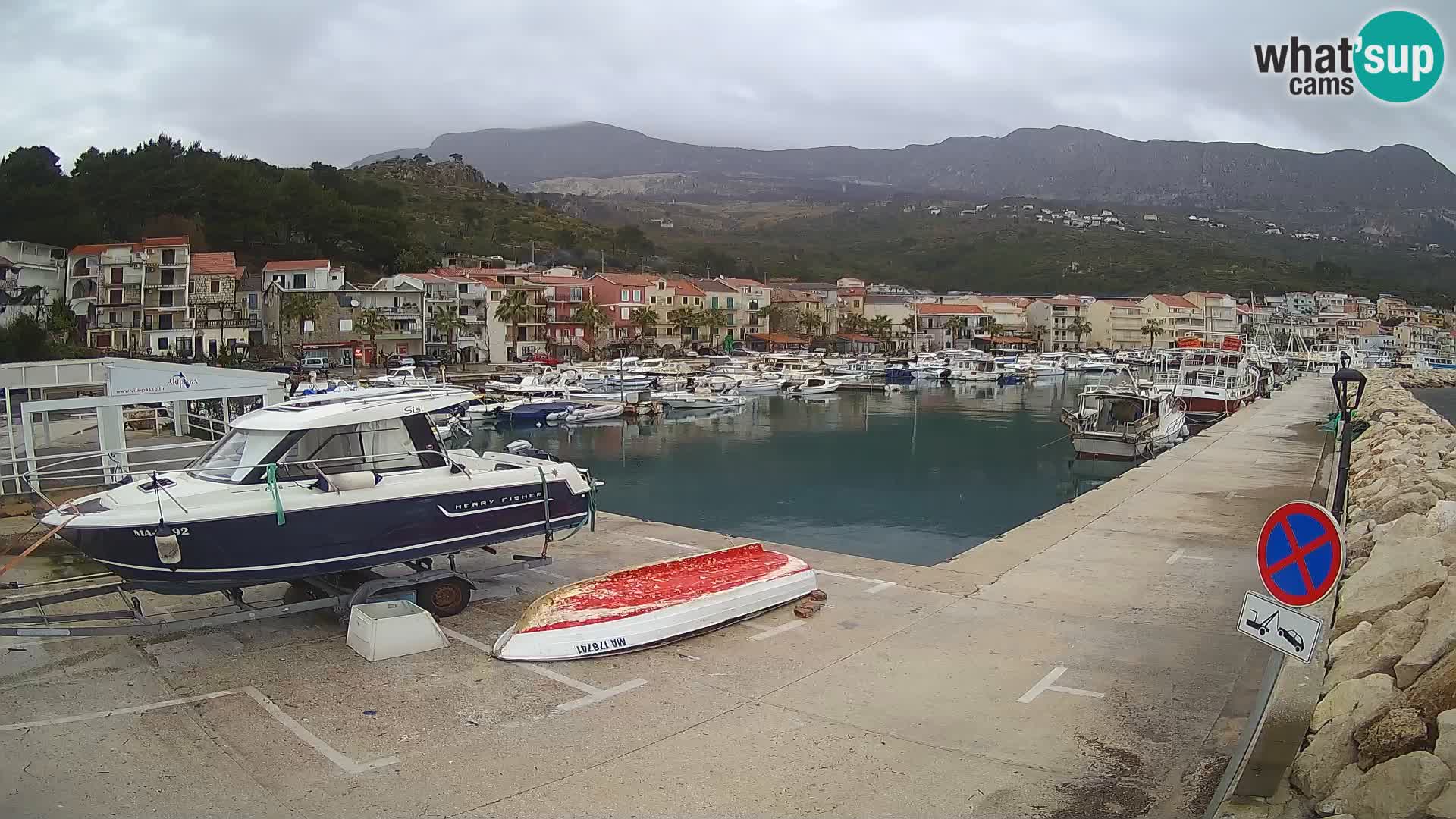 PODGORA Live Webcam Marina – Incroyable Dalmatie