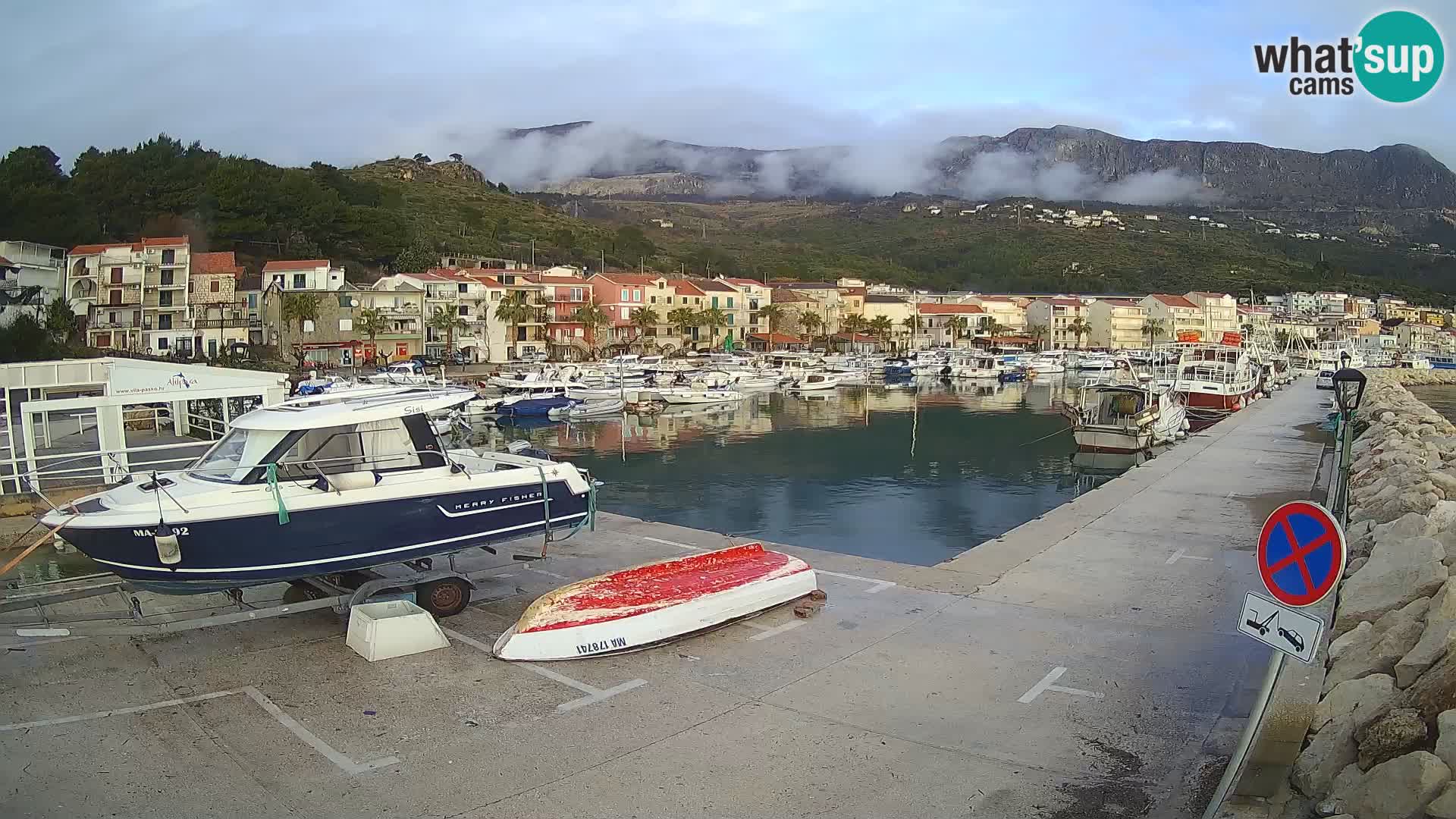 Webcam Marina di PODGORA – l’incredibile Dalmazia