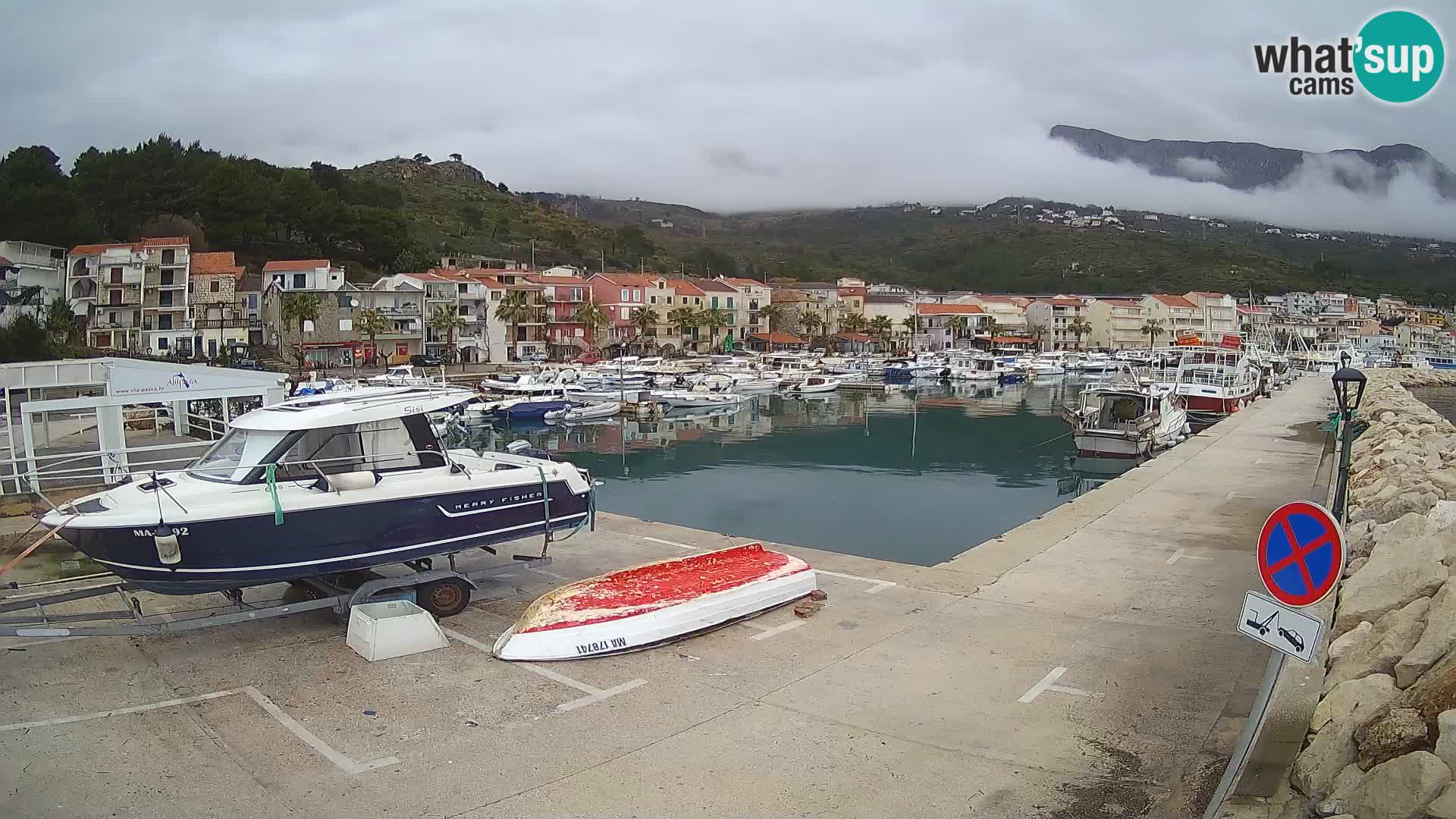 PODGORA Live Webcam Marina – Incroyable Dalmatie