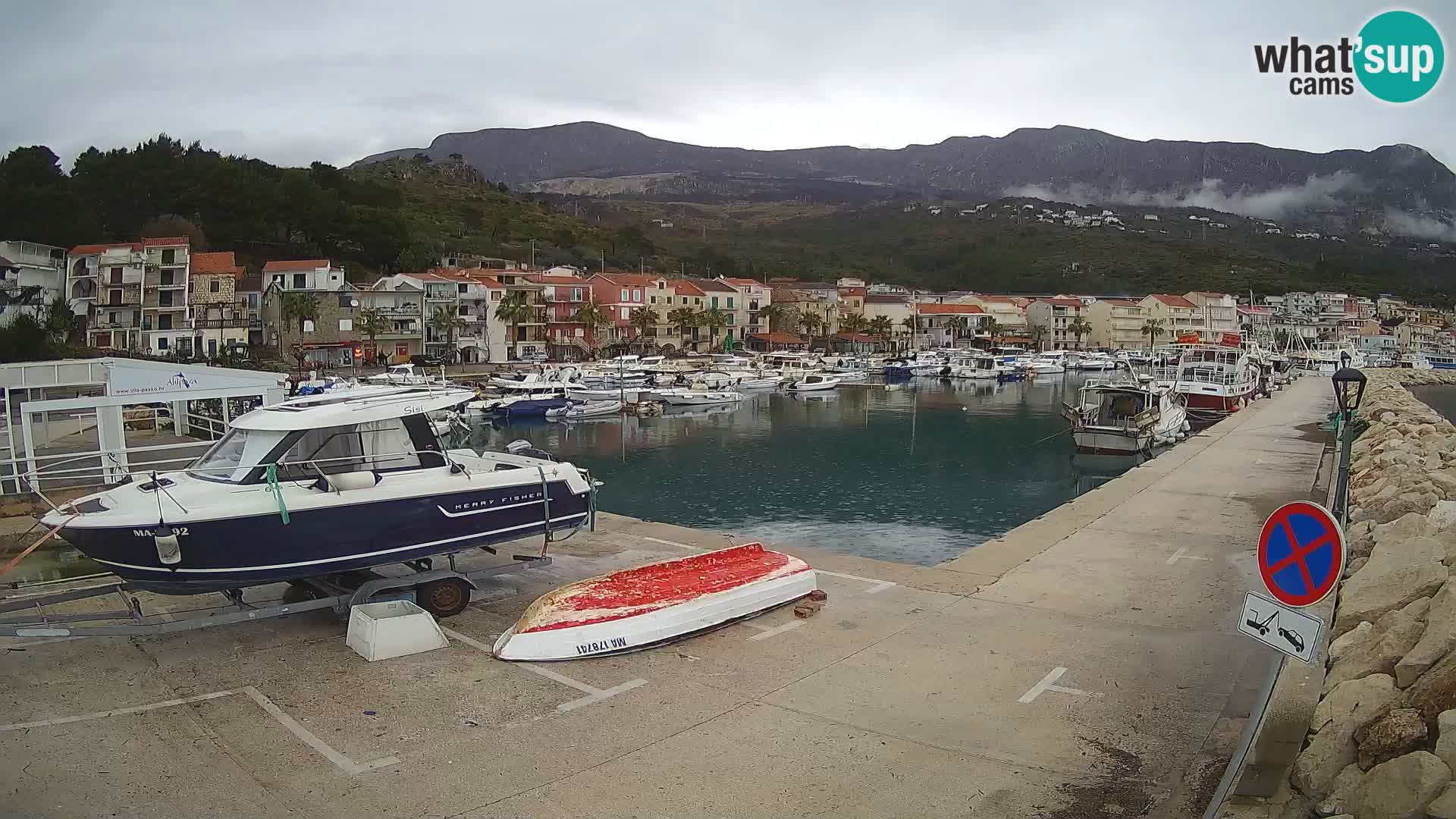 PODGORA Live Webcam Marina – Incroyable Dalmatie