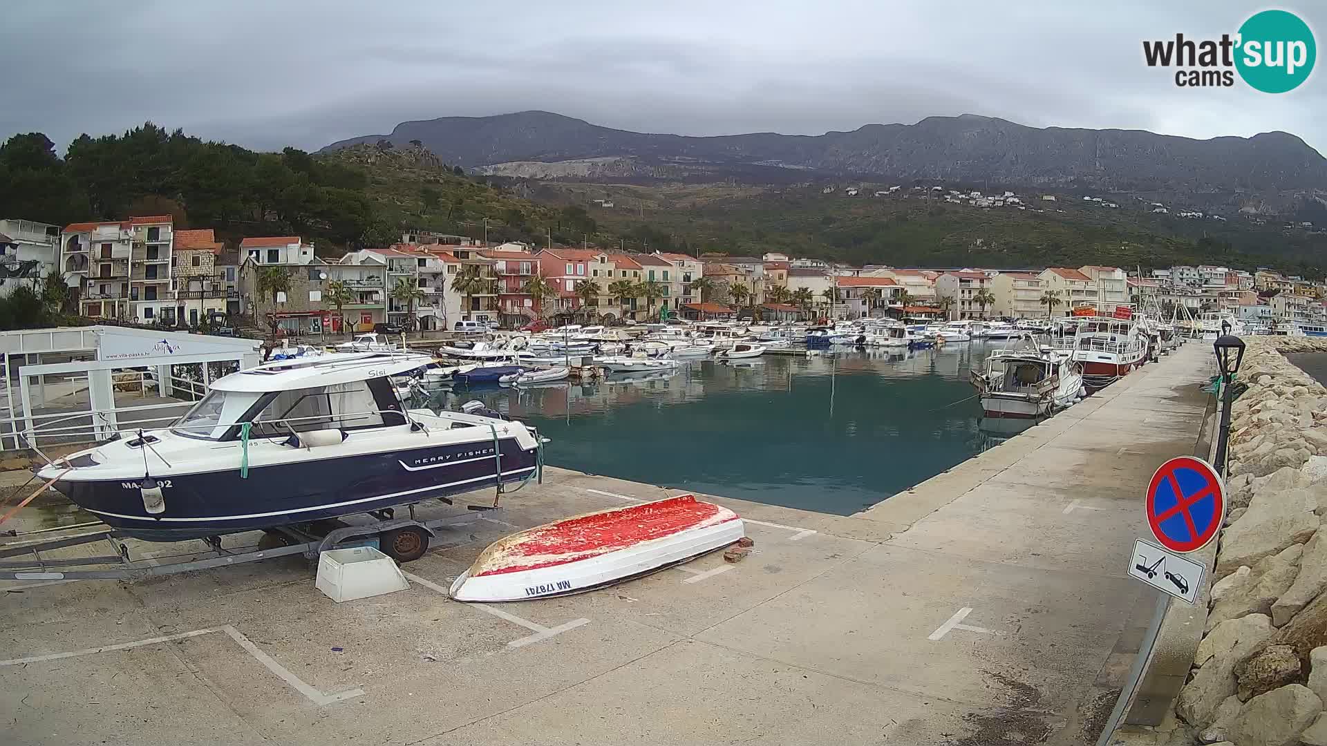 PODGORA Live Webcam Marina – Incroyable Dalmatie