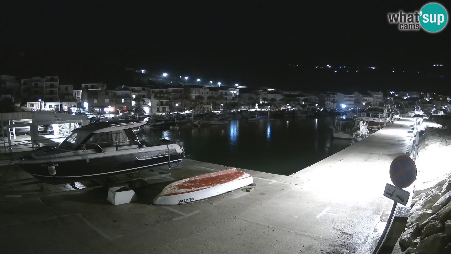 Cámara web de PODGORA Marina – Asombroso Dalmacia