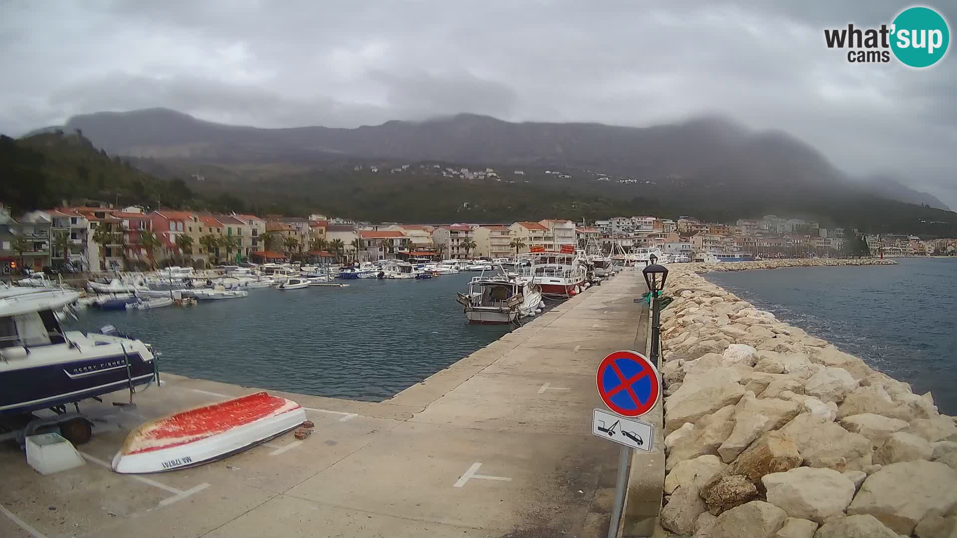Cámara web de PODGORA Marina – Asombroso Dalmacia