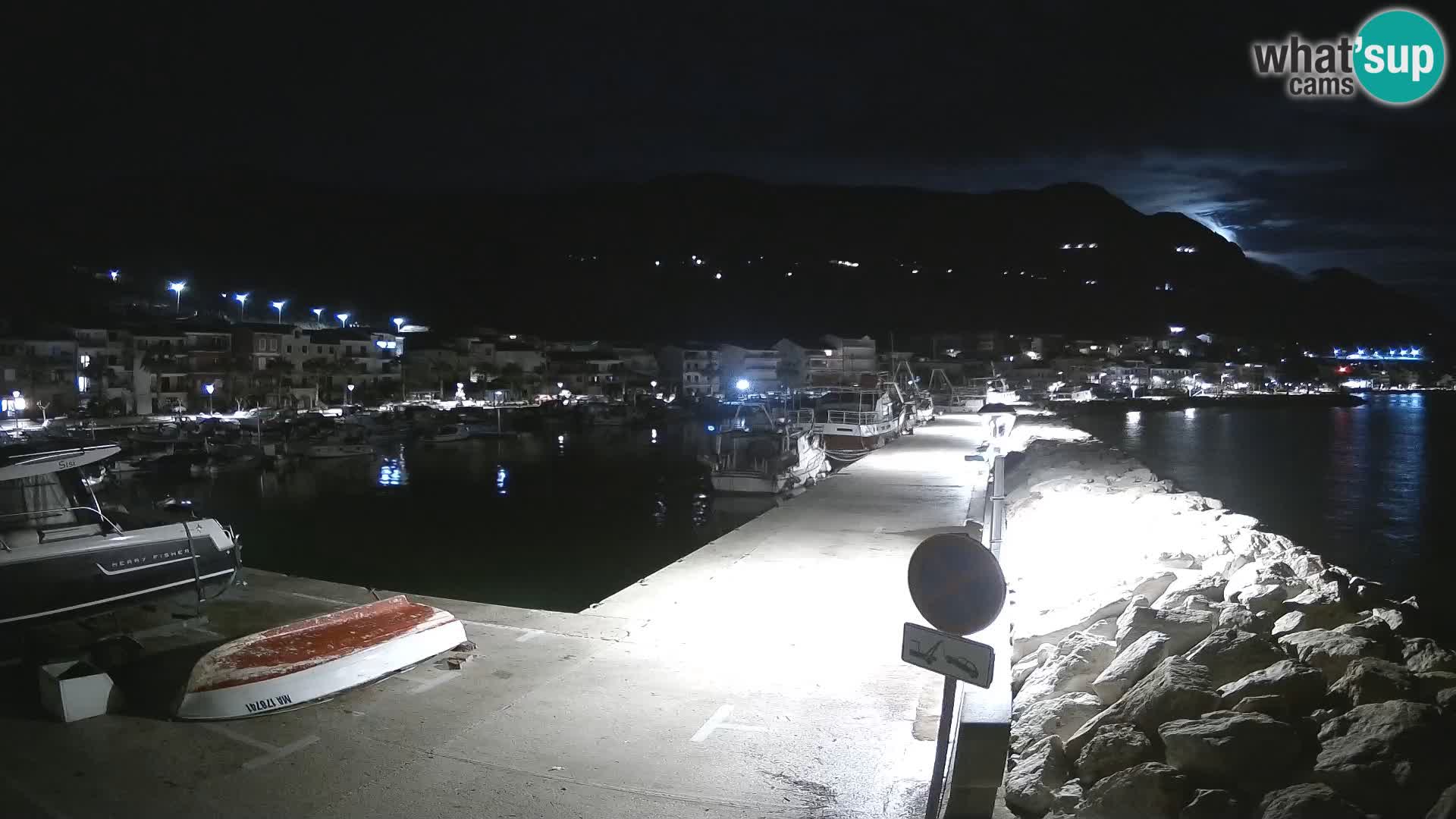 PODGORA Live Webcam Marina – Incroyable Dalmatie
