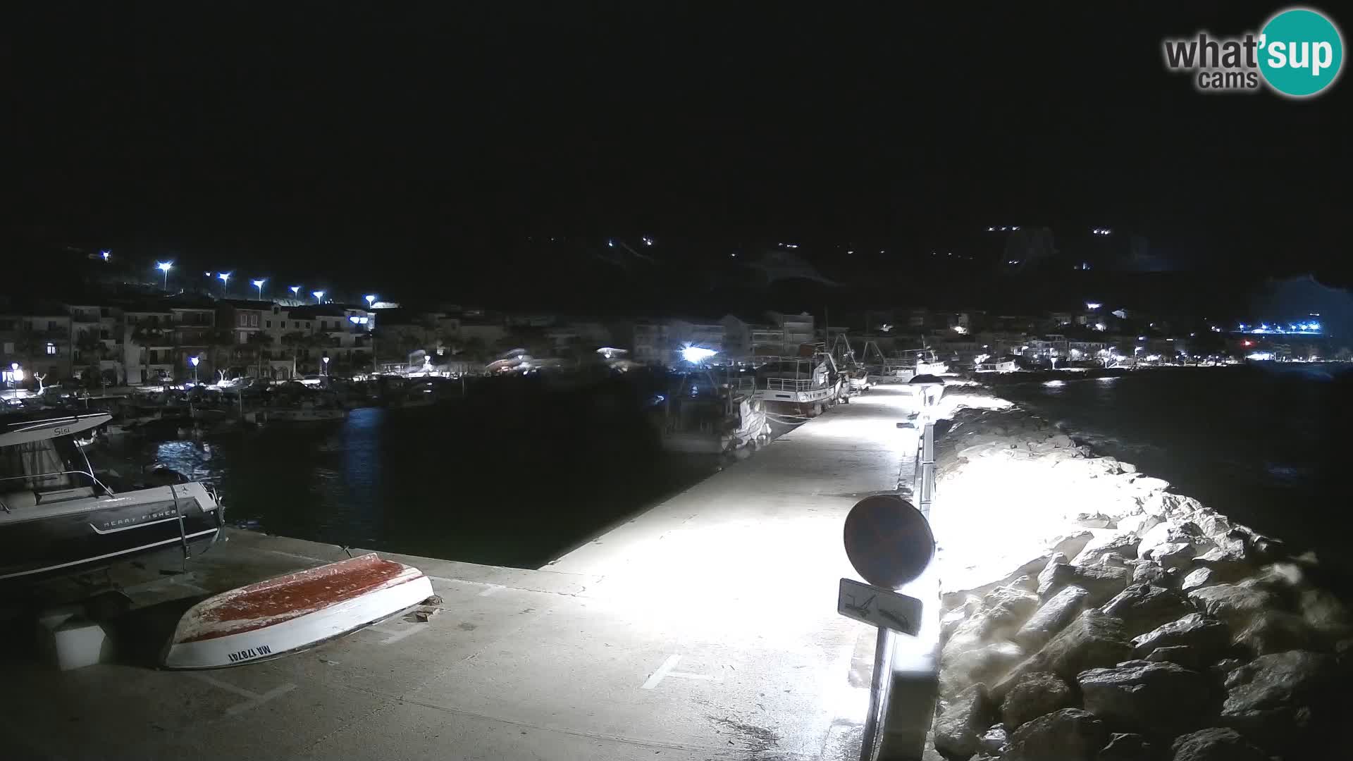 Cámara web de PODGORA Marina – Asombroso Dalmacia