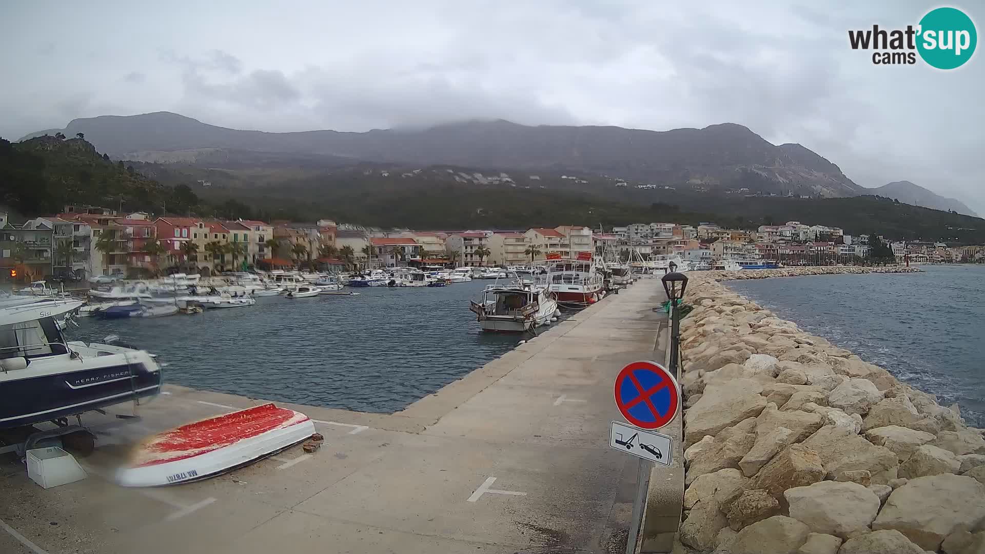 Cámara web de PODGORA Marina – Asombroso Dalmacia