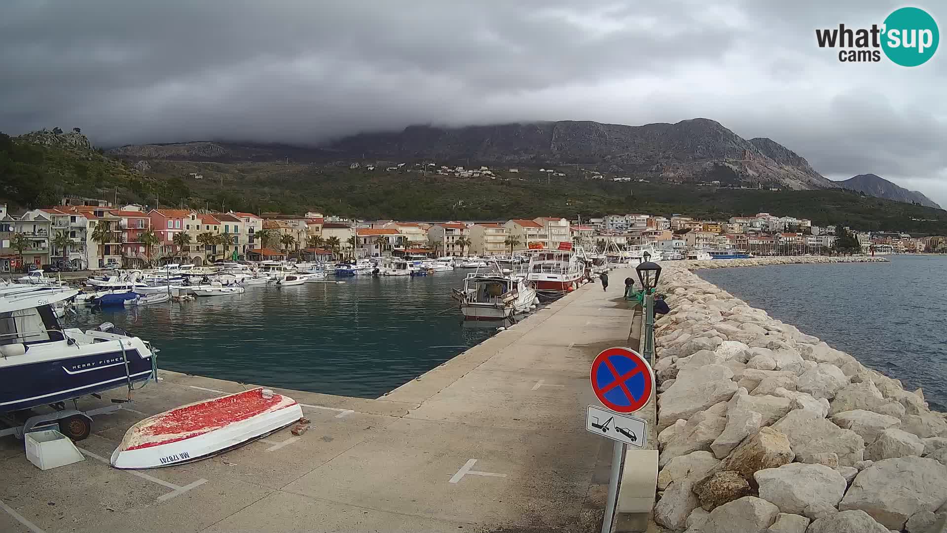 Cámara web de PODGORA Marina – Asombroso Dalmacia
